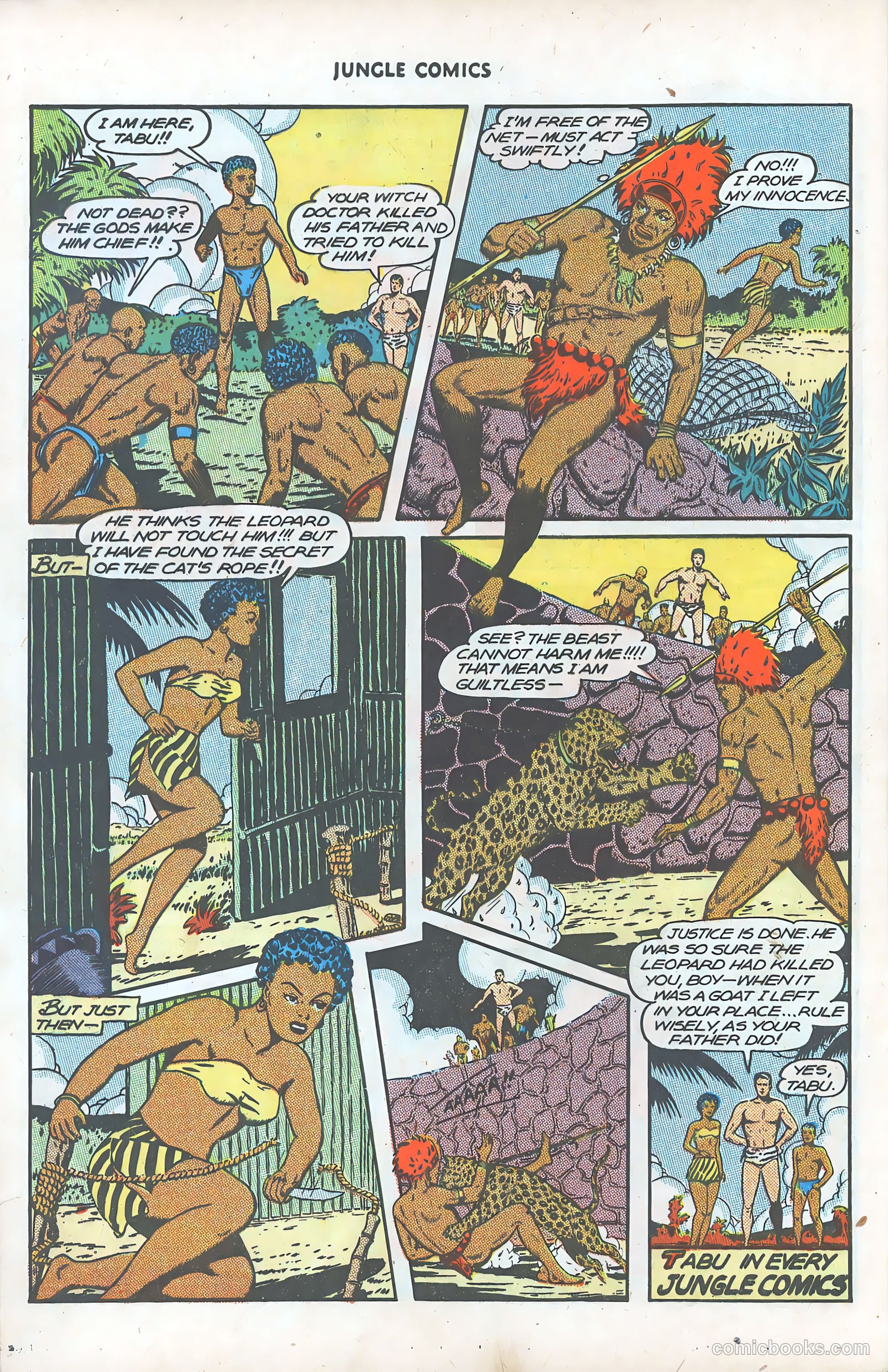Jungle Comics #78 (1946) — page 42 of 52