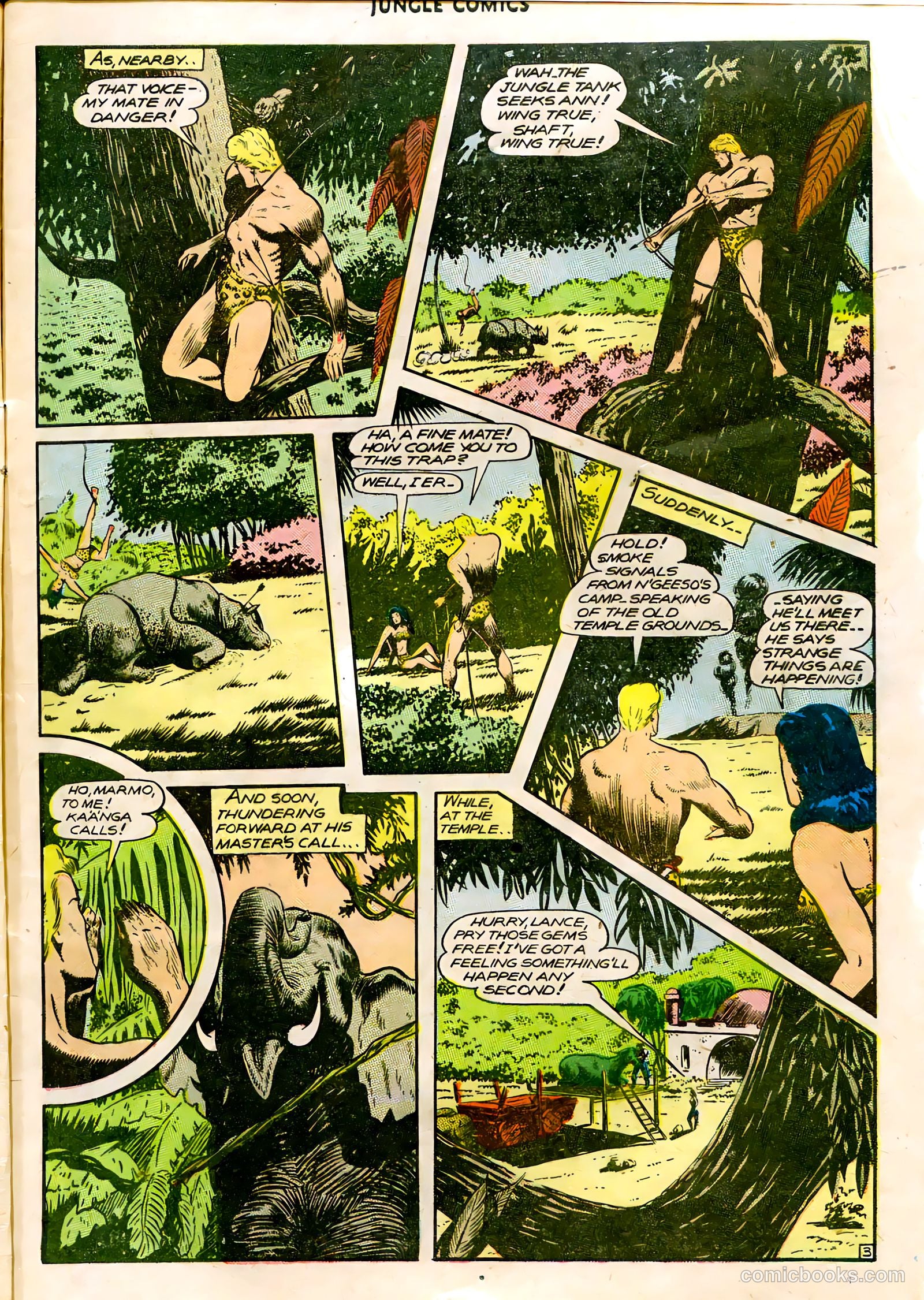 Jungle Comics #79 (1946) — page 6 of 53