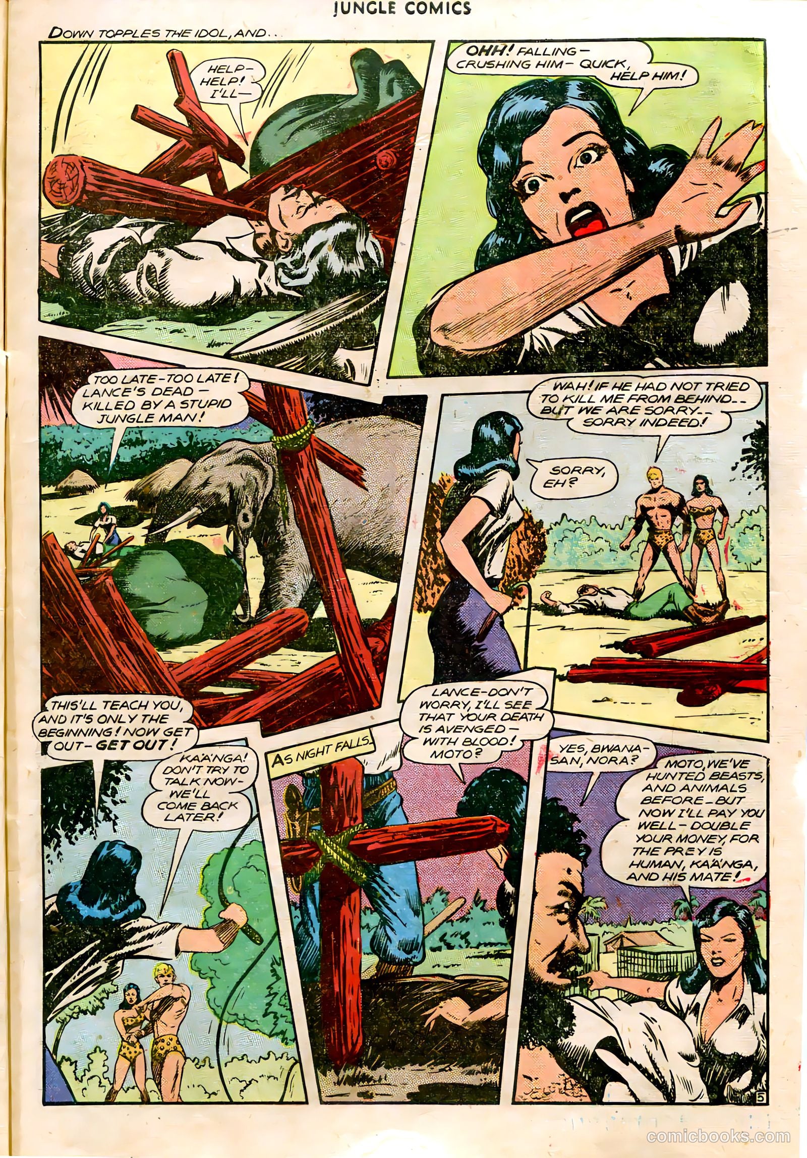Jungle Comics #79 (1946) — page 8 of 53