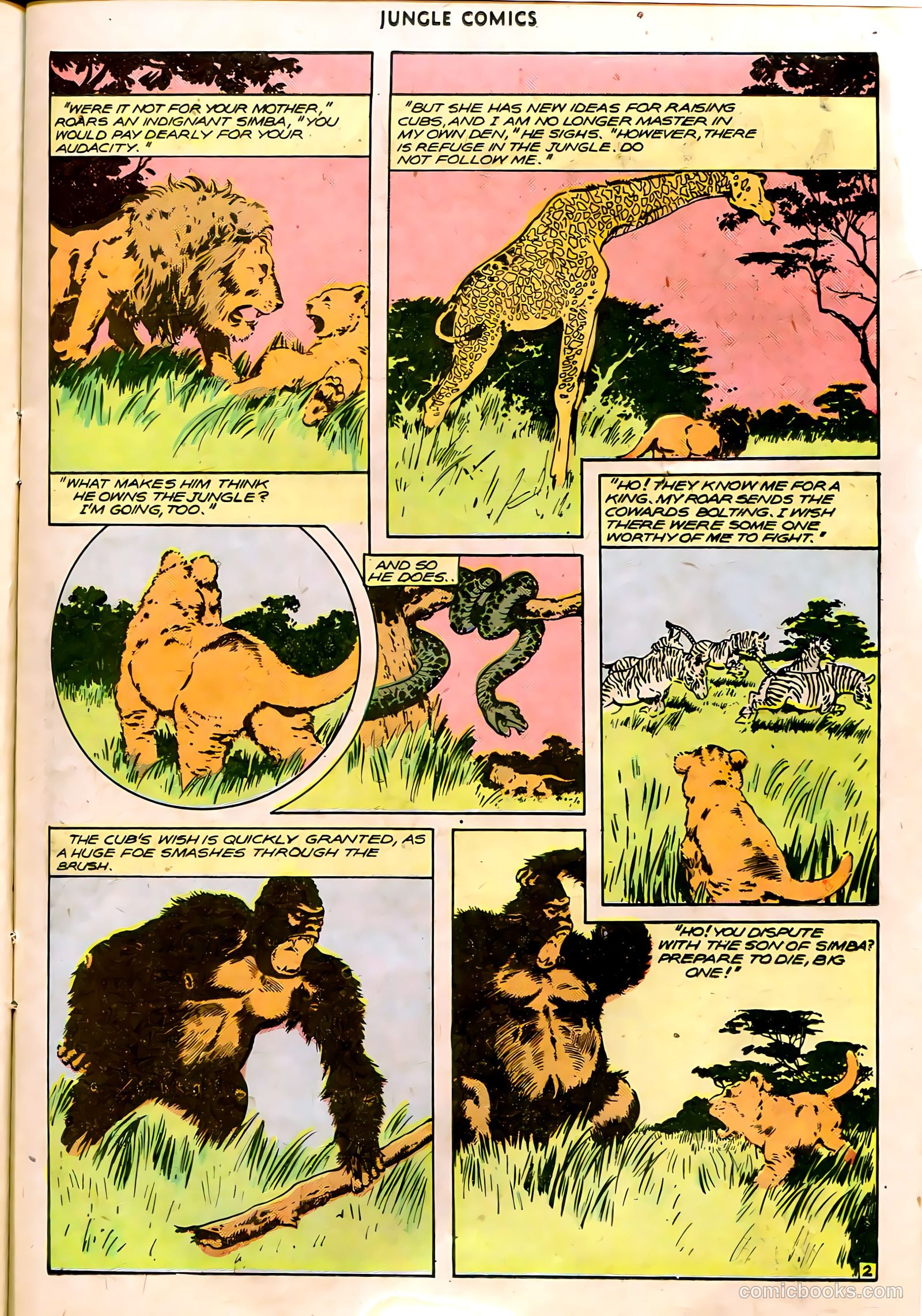 Jungle Comics #79 (1946) — page 16 of 53