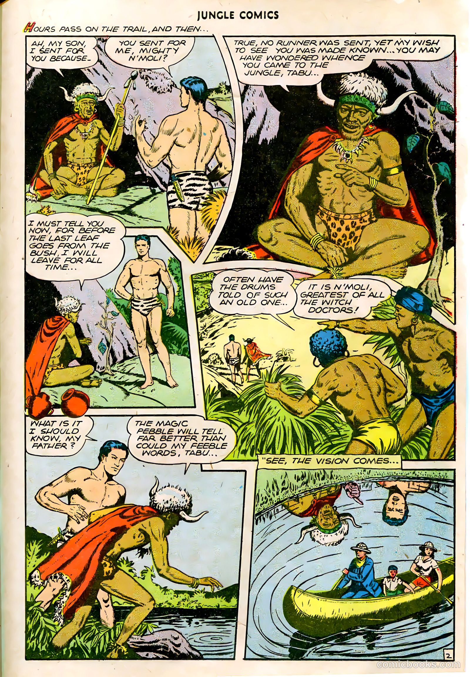 Jungle Comics #79 (1946) — page 30 of 53