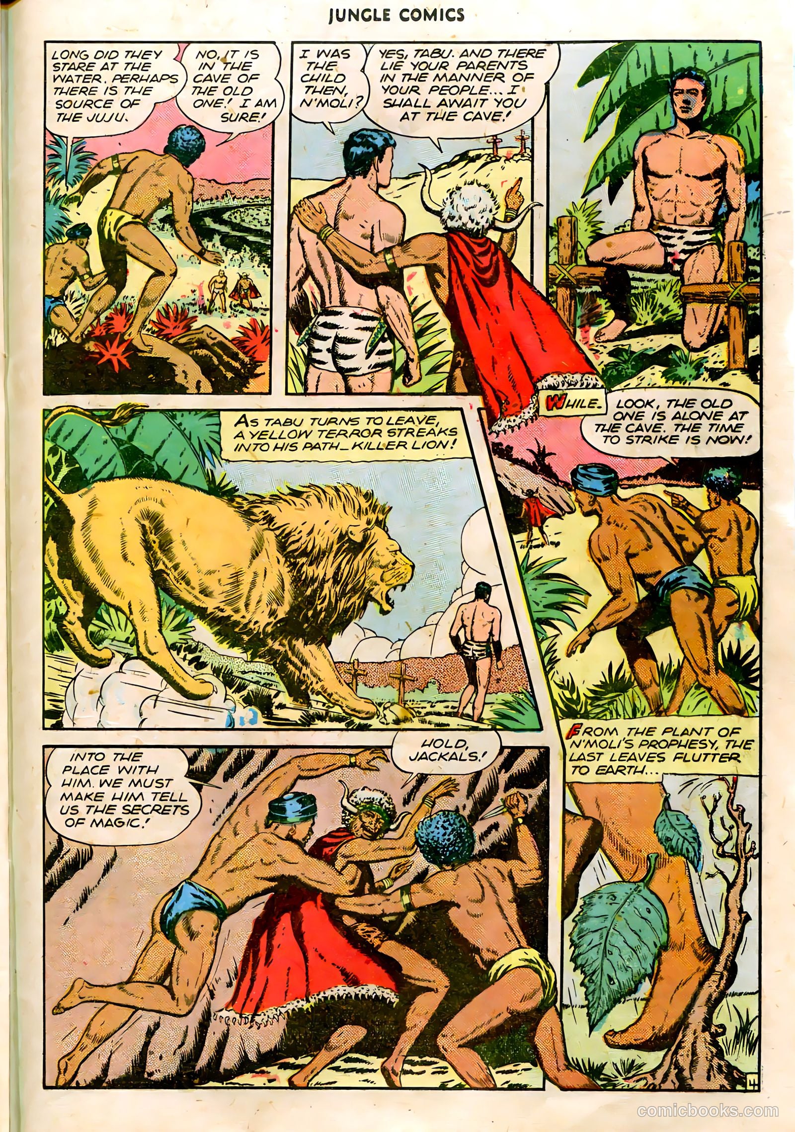 Jungle Comics #79 (1946) — page 32 of 53