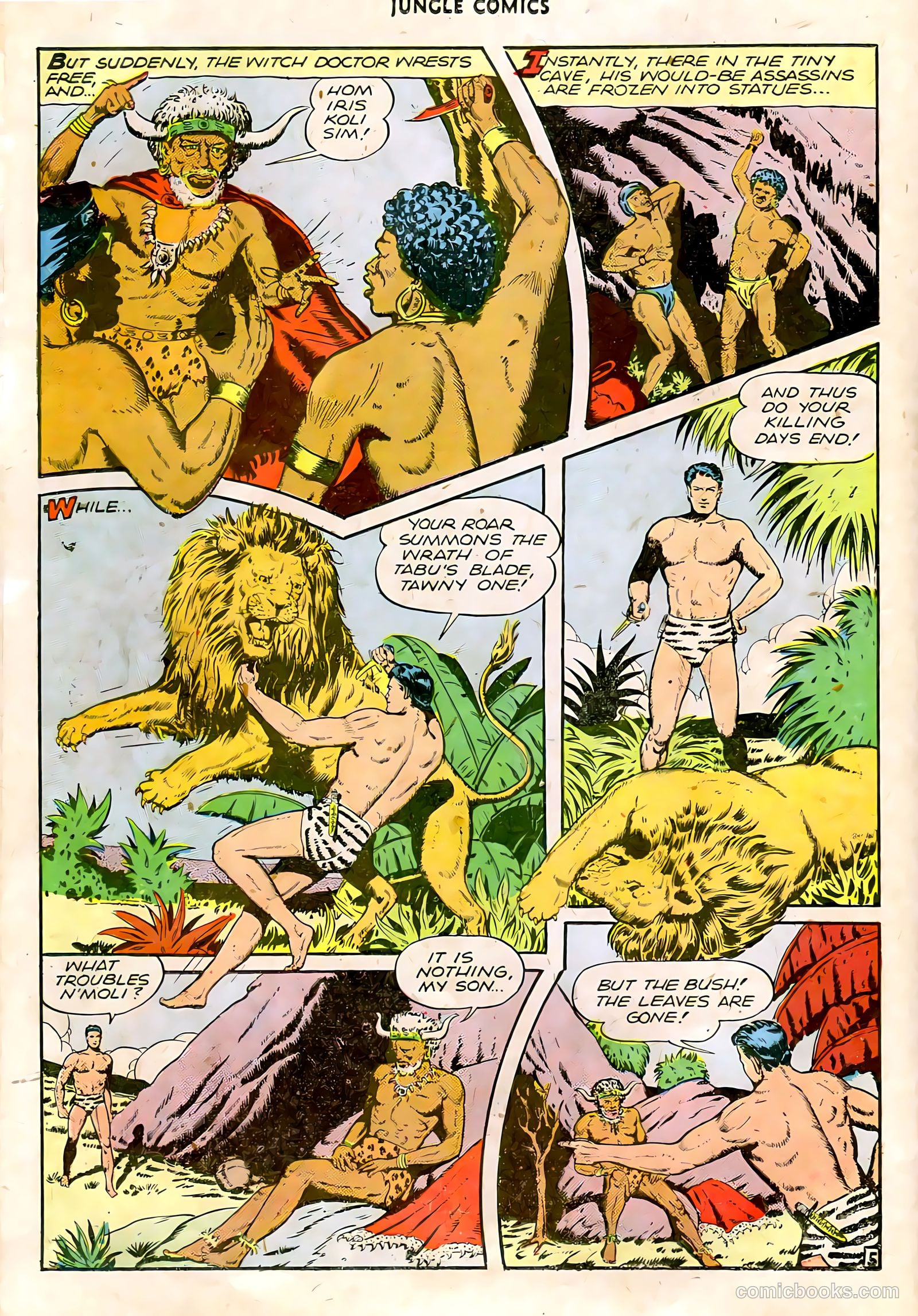 Jungle Comics #79 (1946) — page 33 of 53