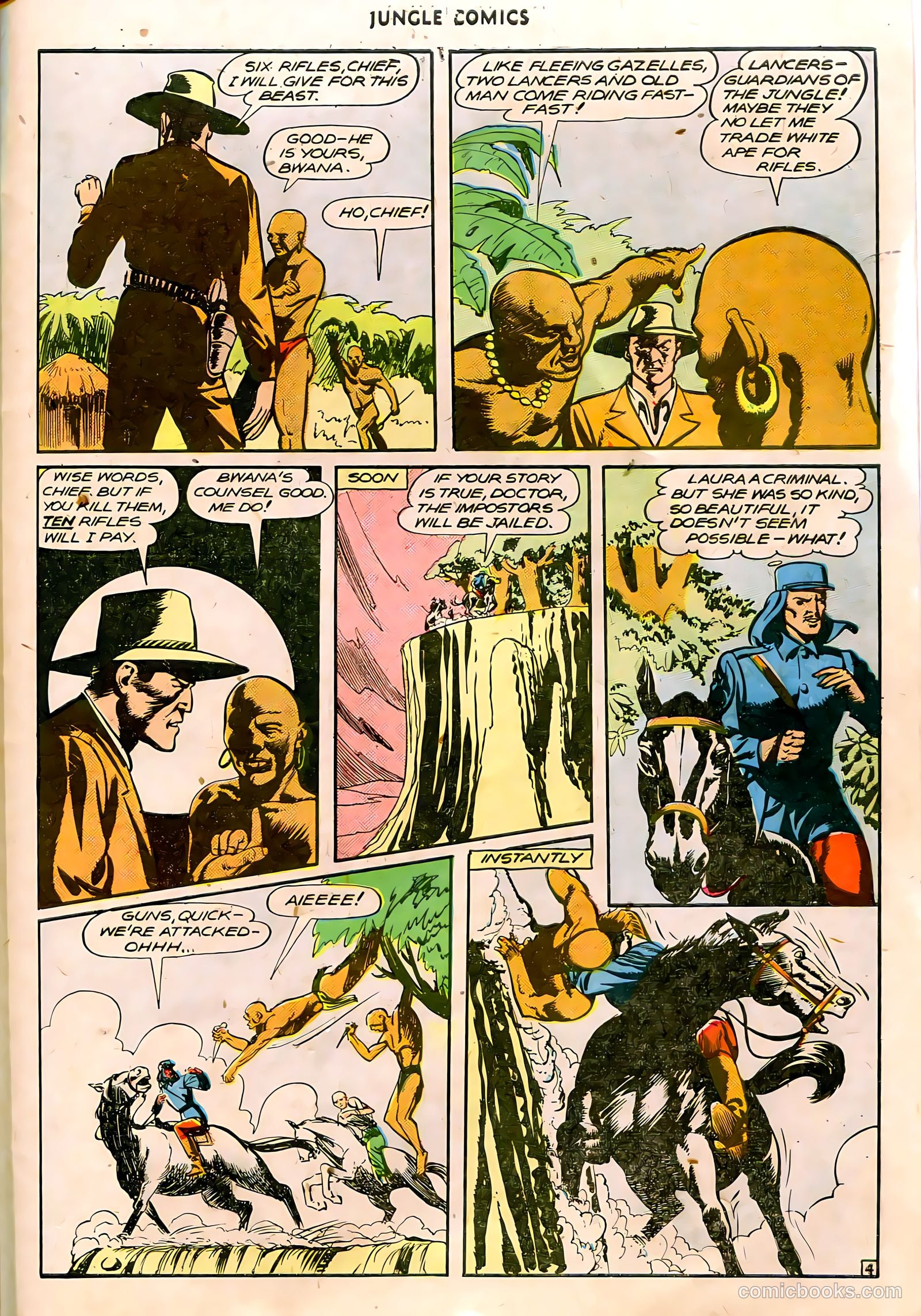 Jungle Comics #79 (1946) — page 40 of 53