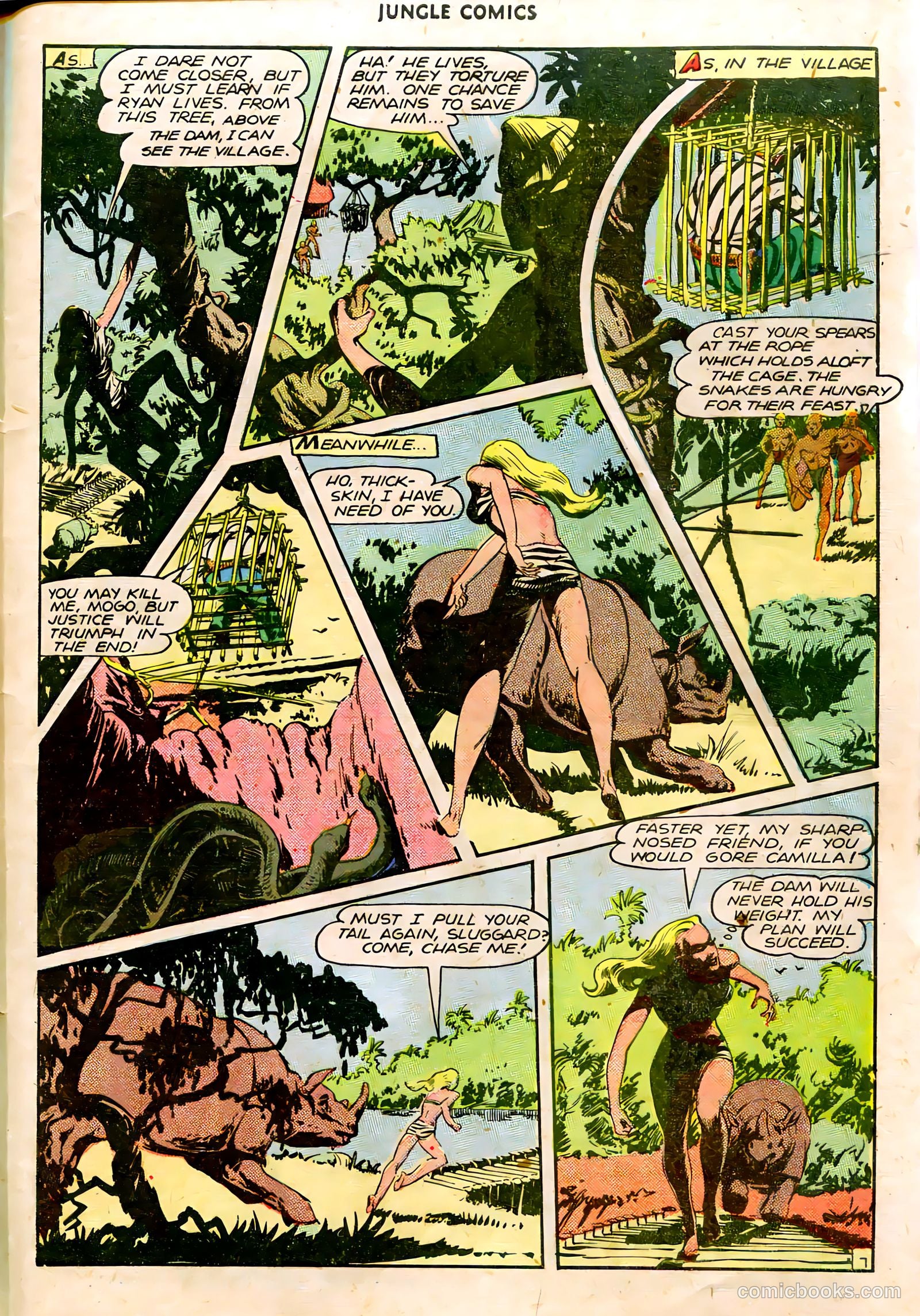 Jungle Comics #79 (1946) — page 50 of 53