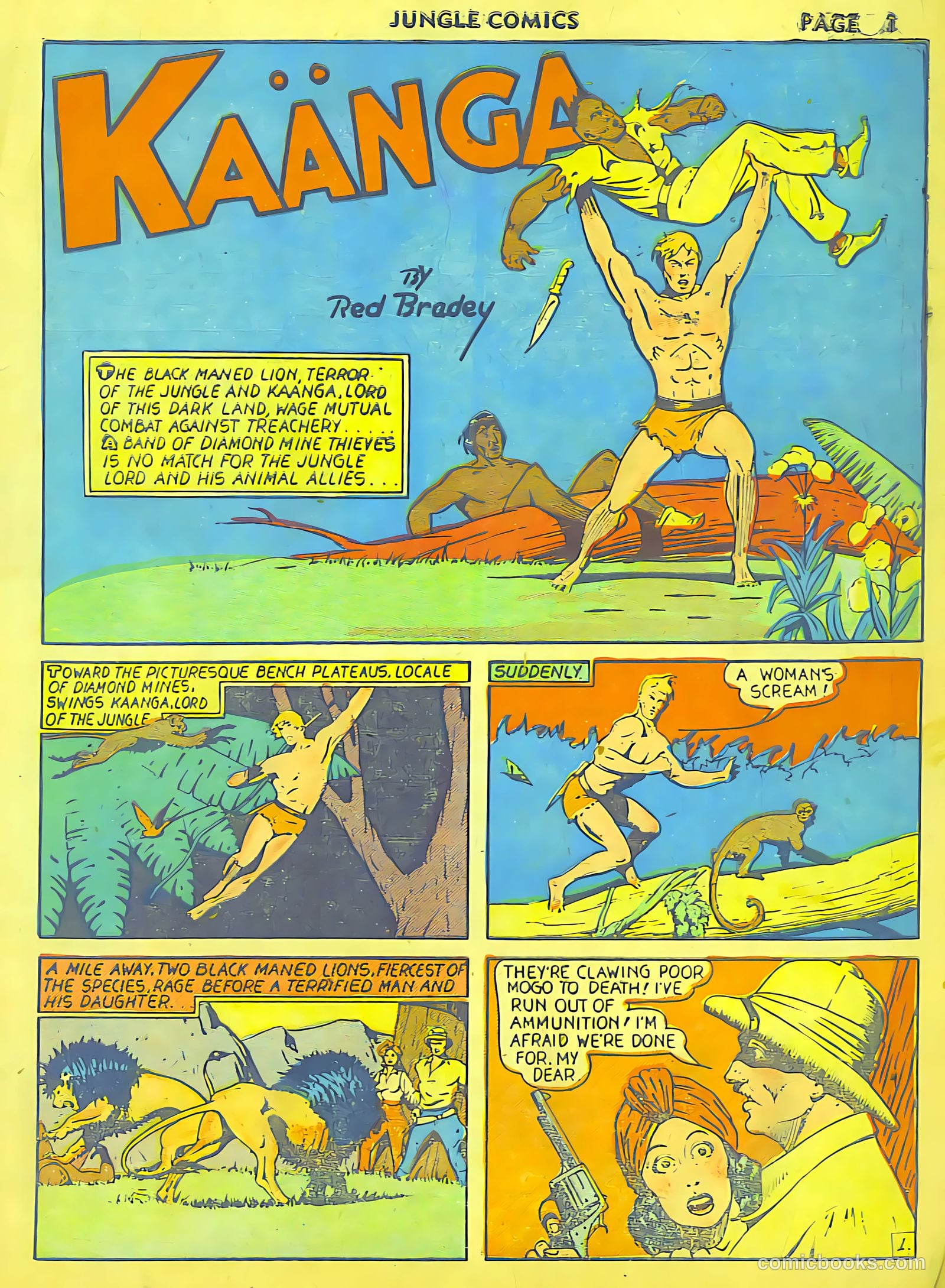Jungle Comics #8 (1940) — page 3 of 68