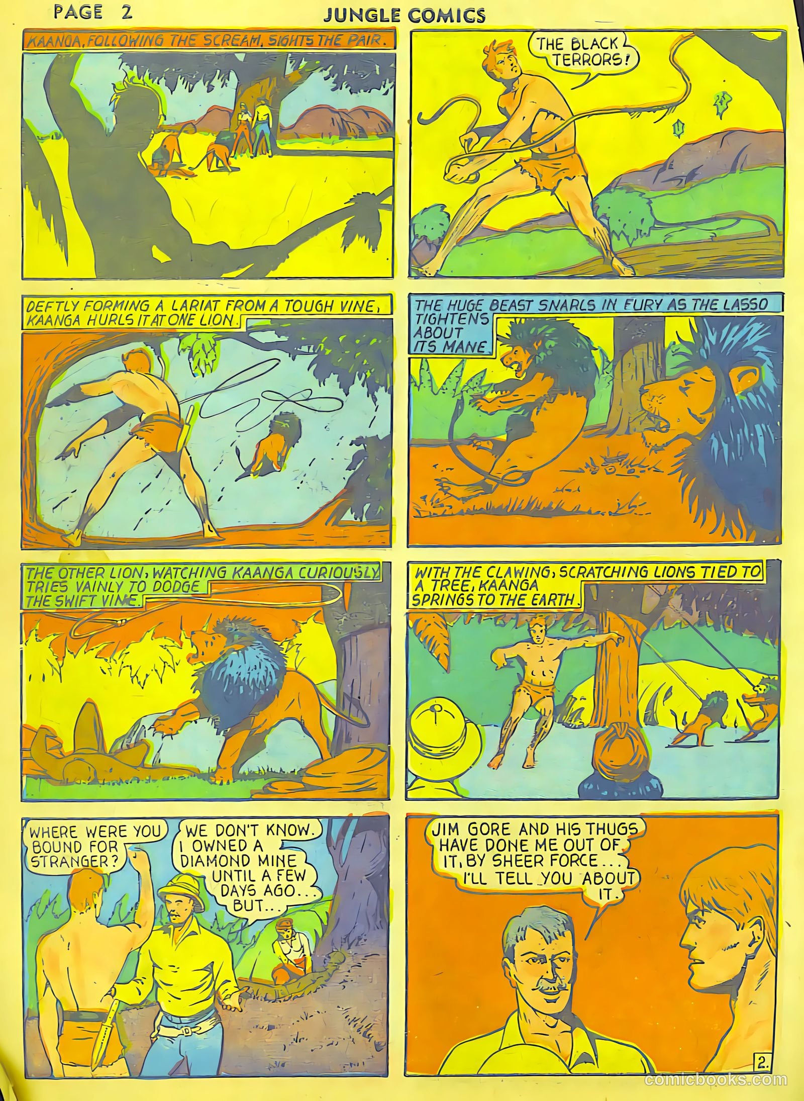 Jungle Comics #8 (1940) — page 4 of 68