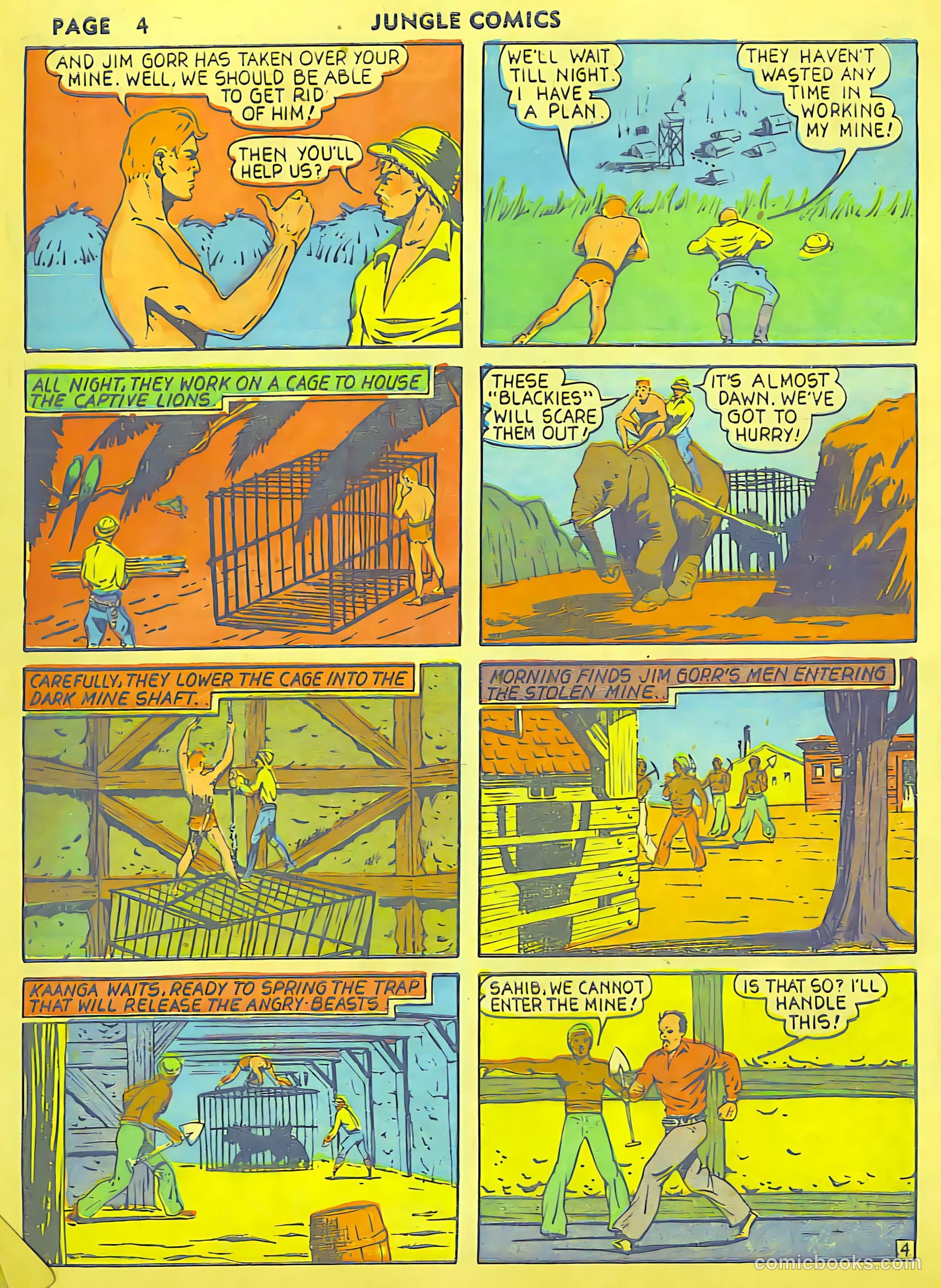 Jungle Comics #8 (1940) — page 6 of 68