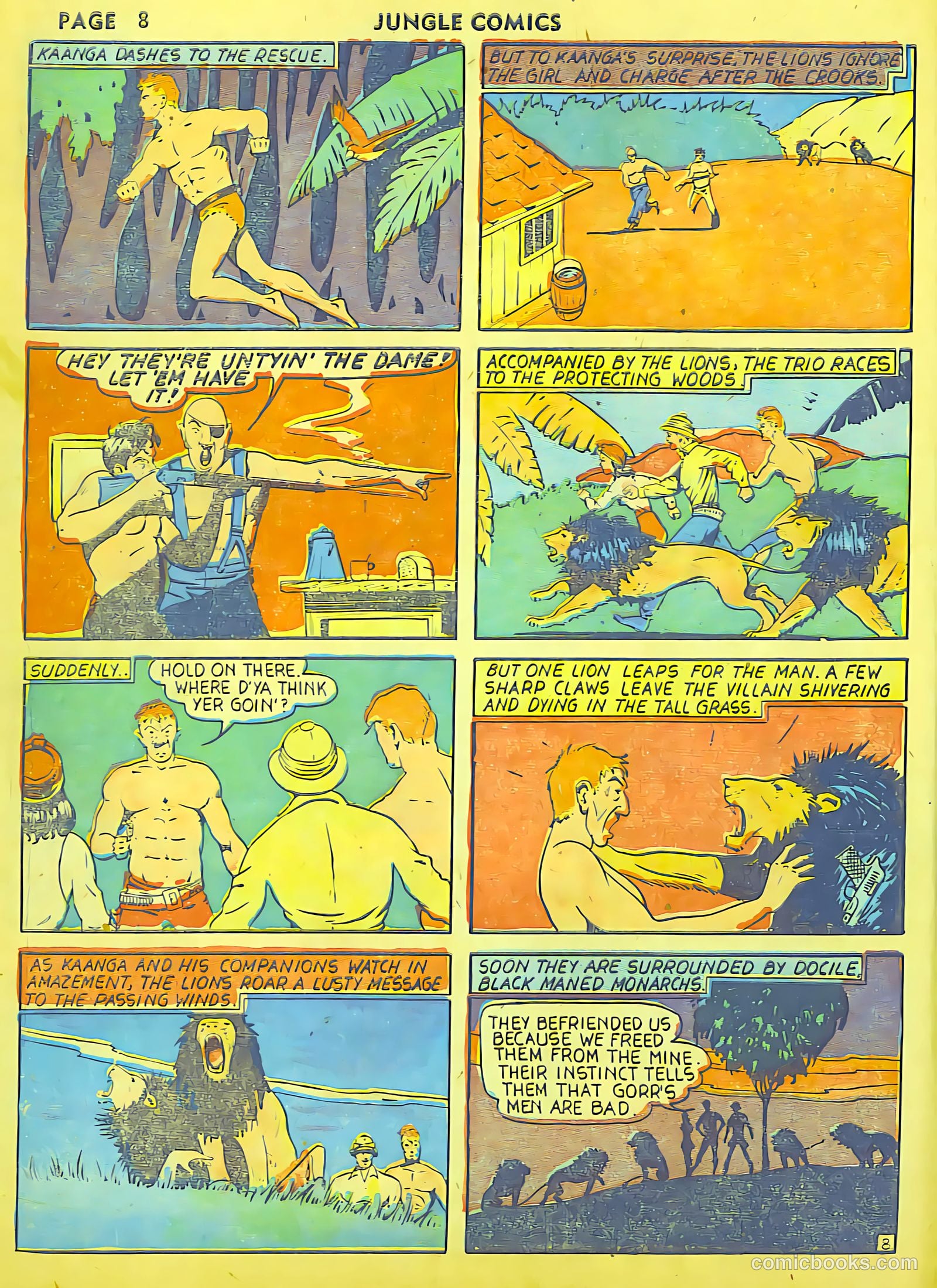 Jungle Comics #8 (1940) — page 10 of 68