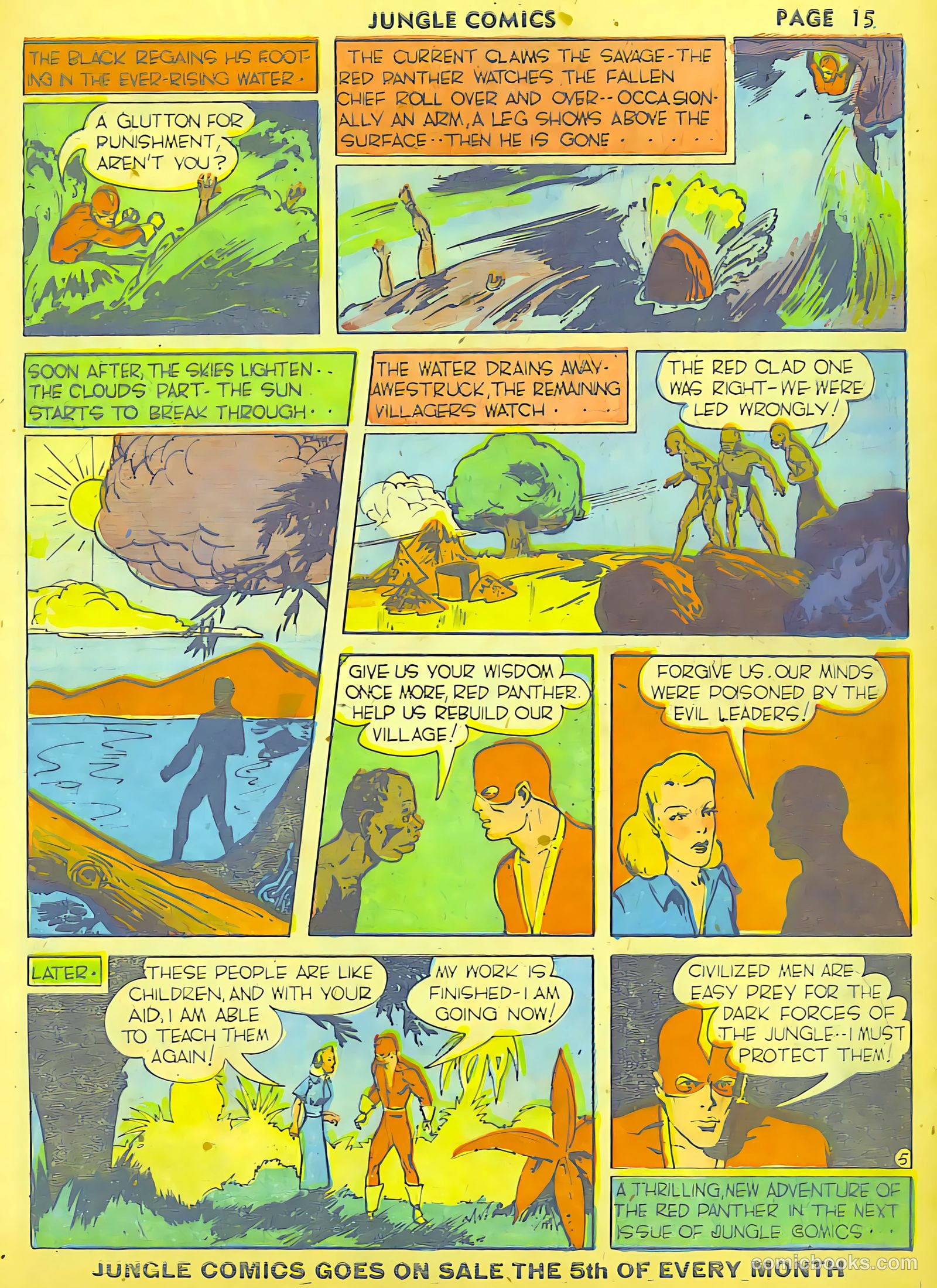 Jungle Comics #8 (1940) — page 17 of 68