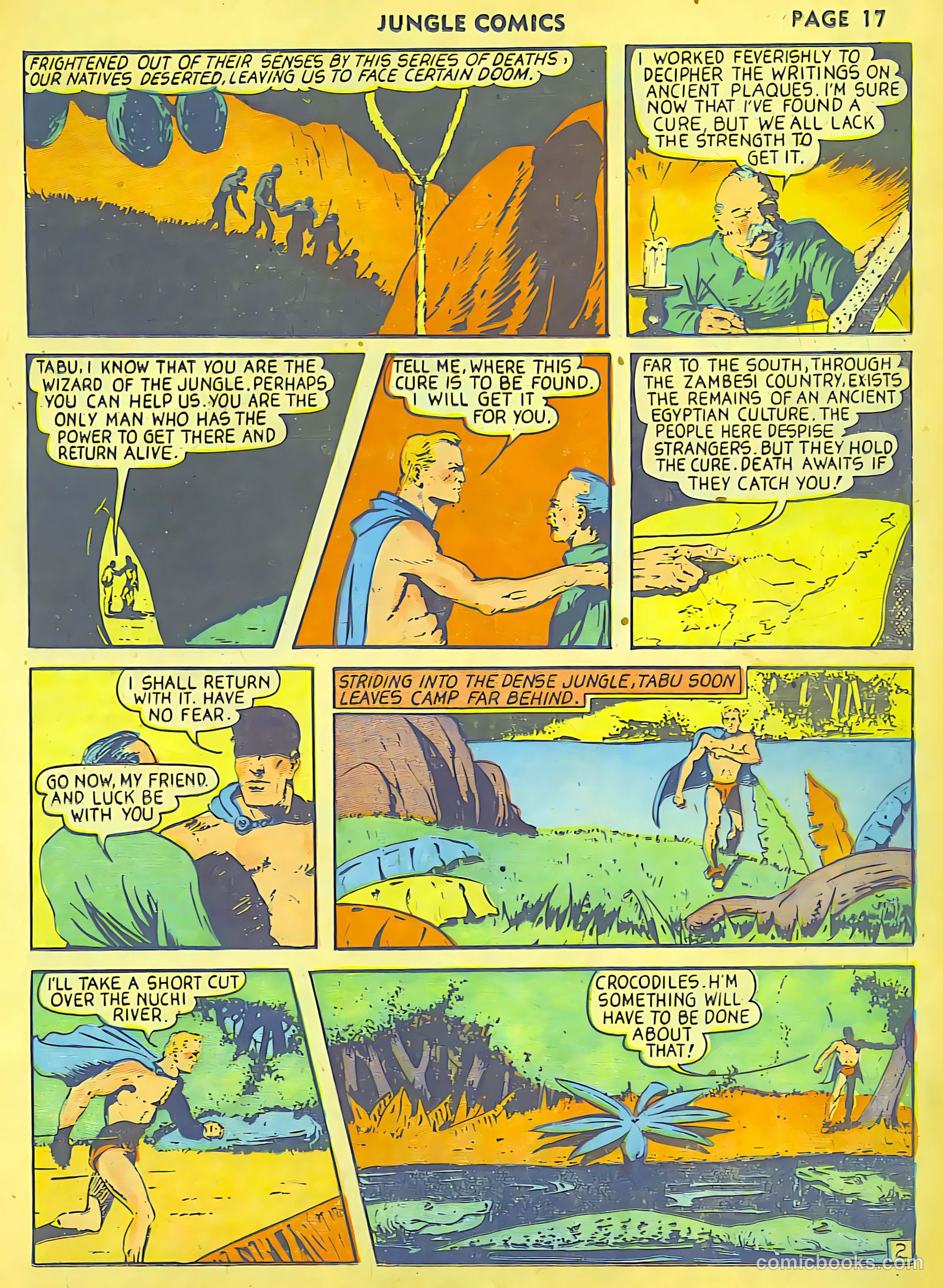 Jungle Comics #8 (1940) — page 19 of 68