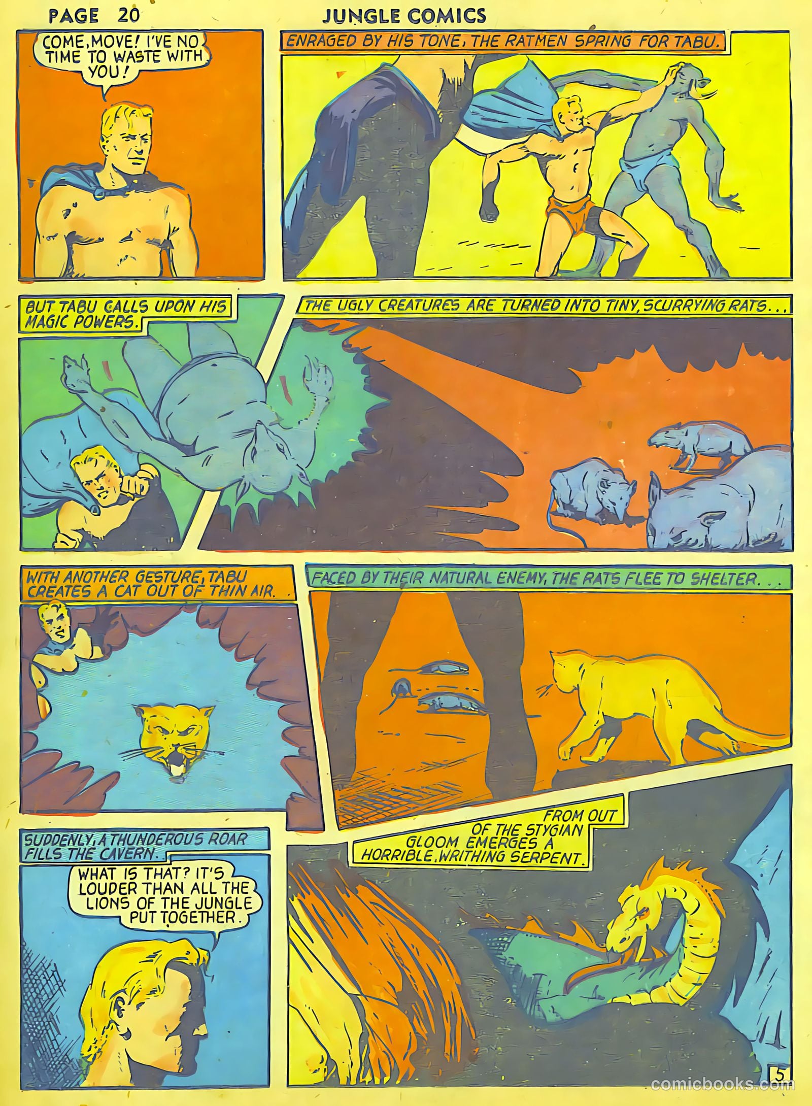 Jungle Comics #8 (1940) — page 22 of 68