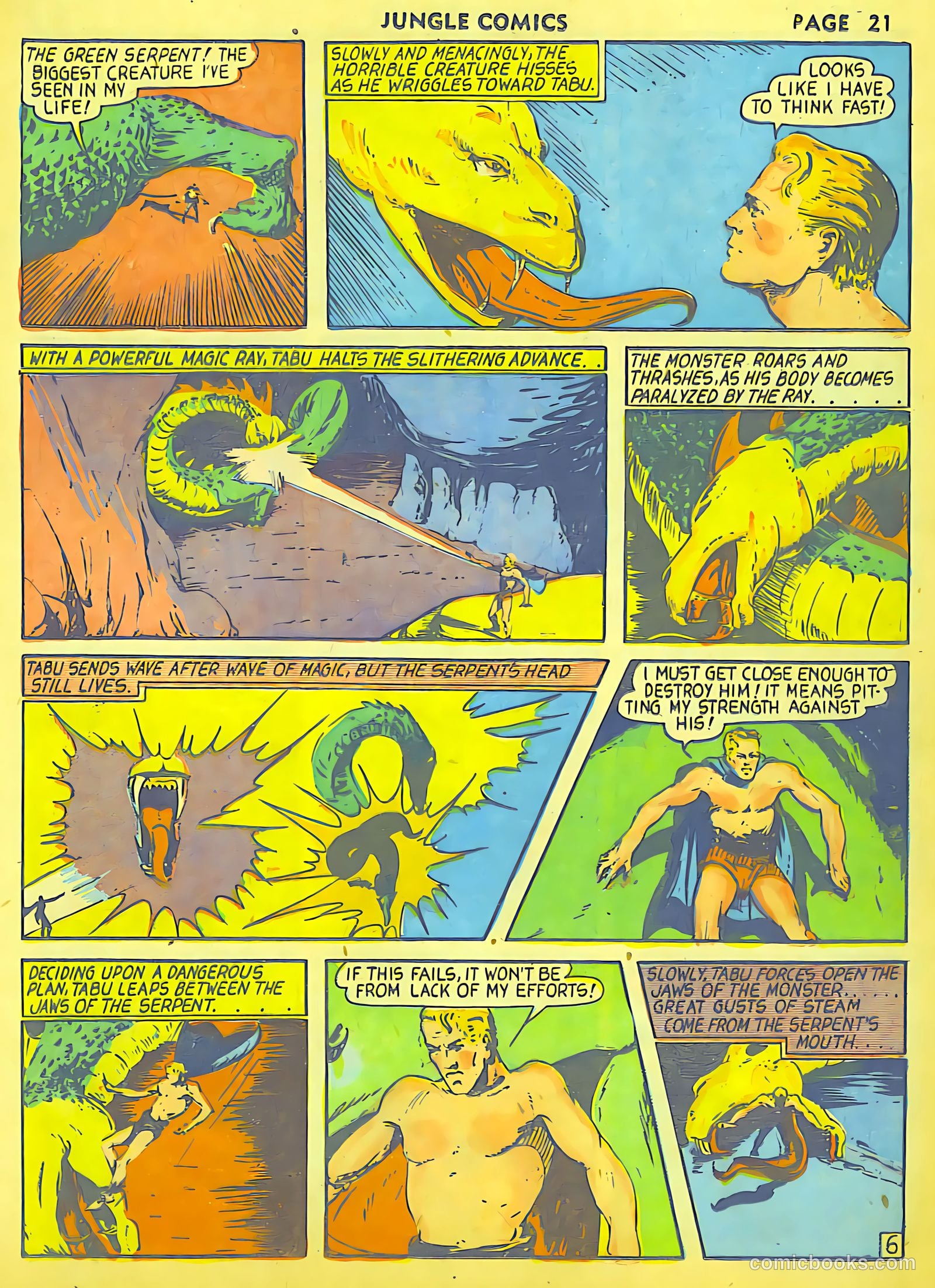Jungle Comics #8 (1940) — page 23 of 68