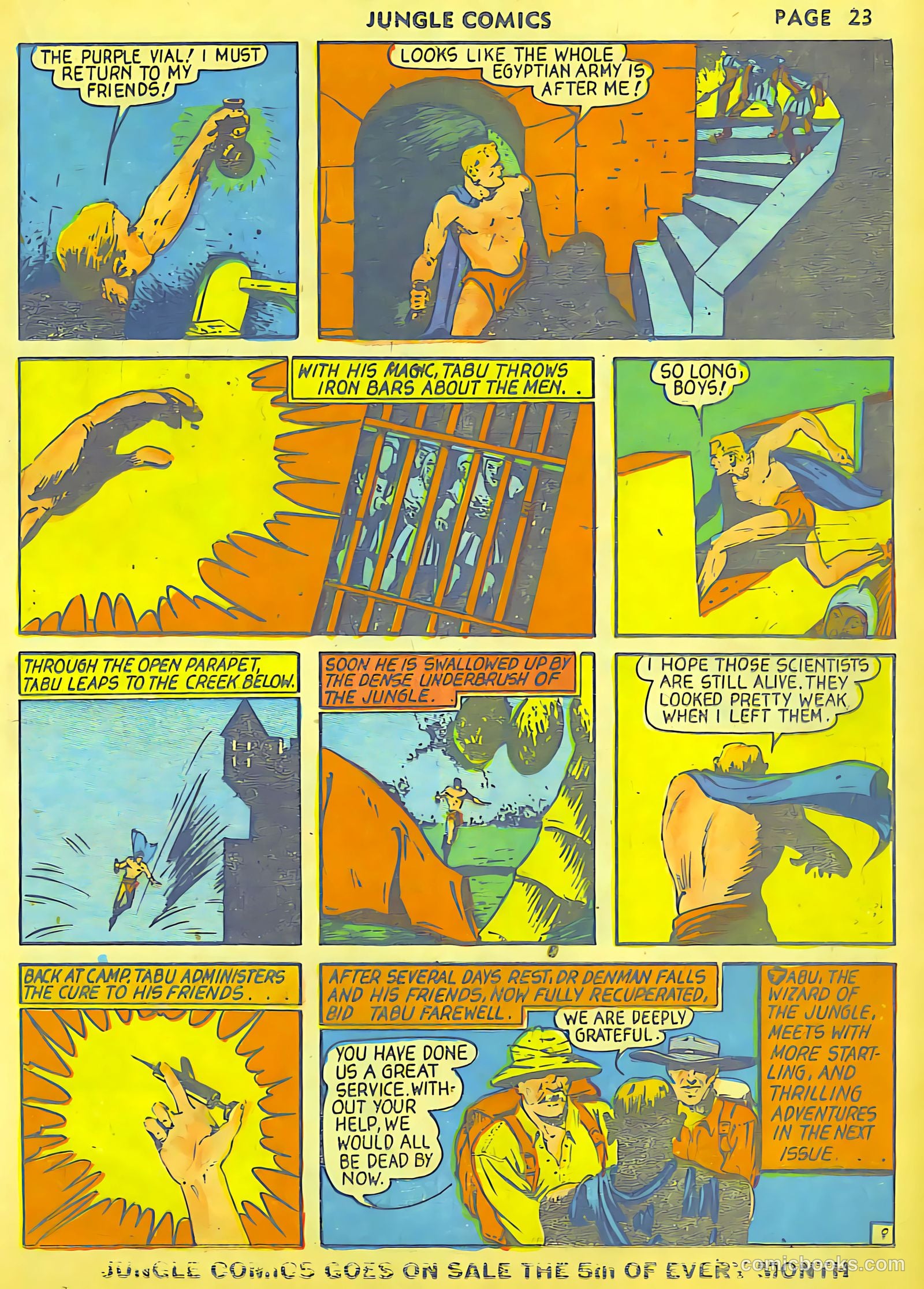 Jungle Comics #8 (1940) — page 25 of 68