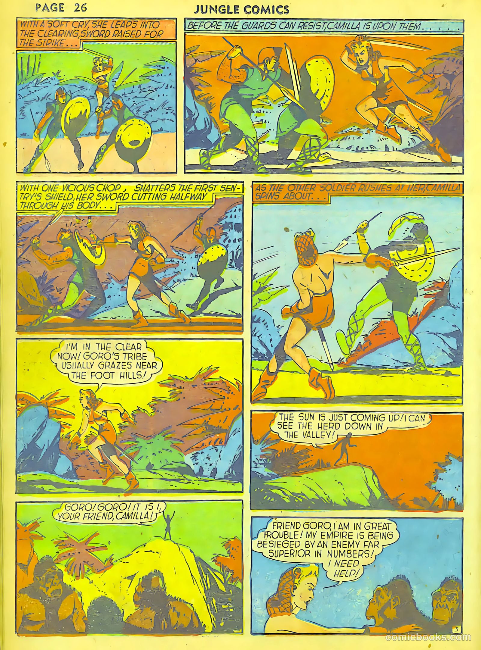 Jungle Comics #8 (1940) — page 28 of 68
