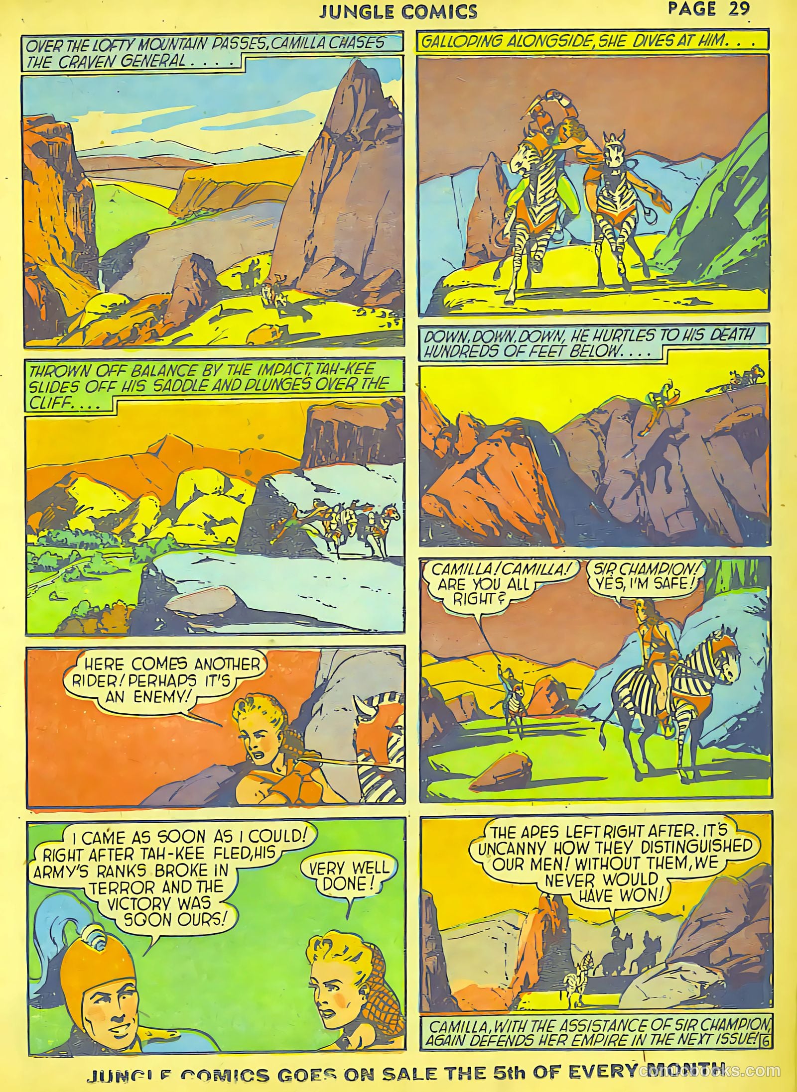 Jungle Comics #8 (1940) — page 31 of 68