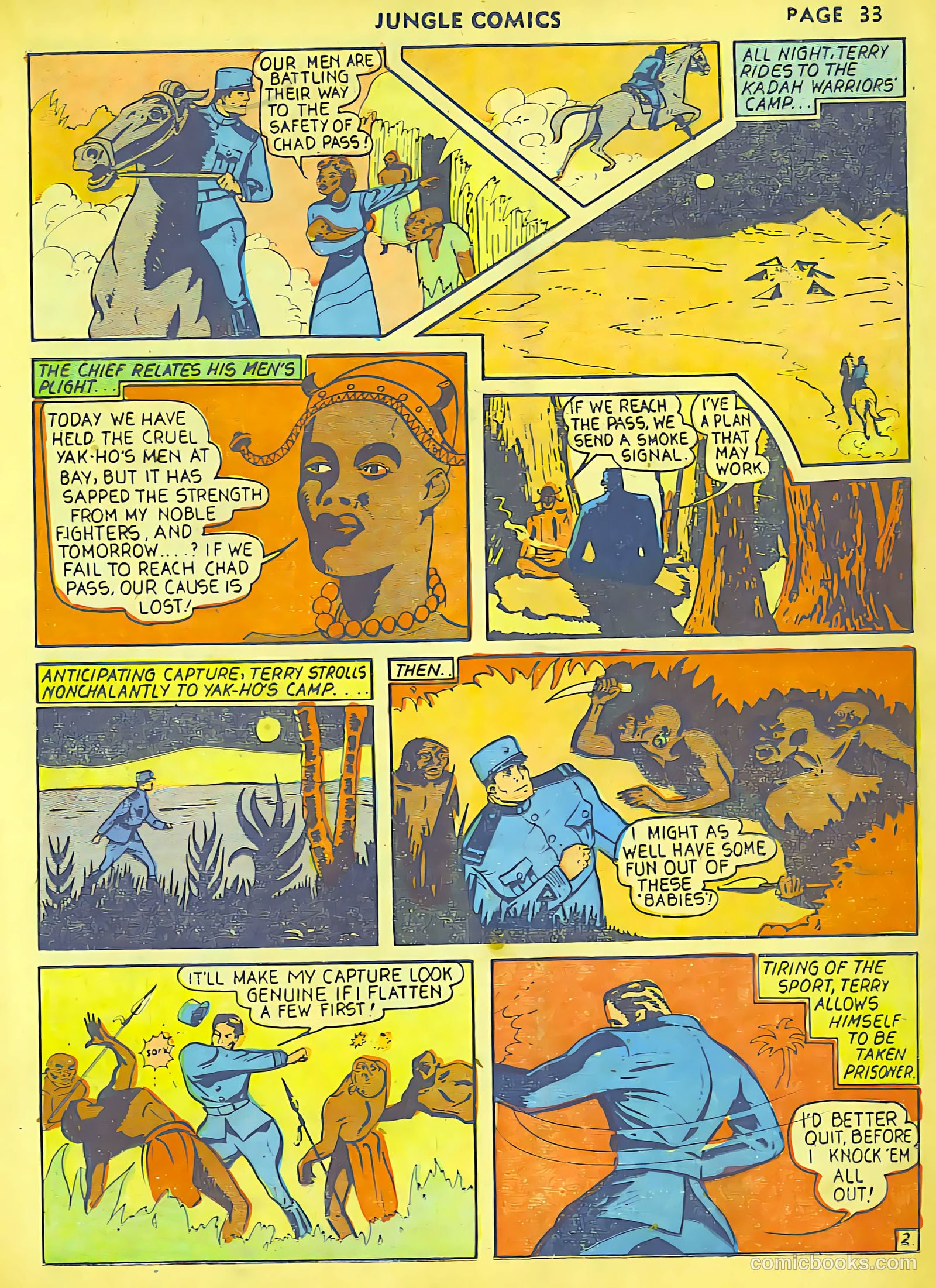 Jungle Comics #8 (1940) — page 35 of 68
