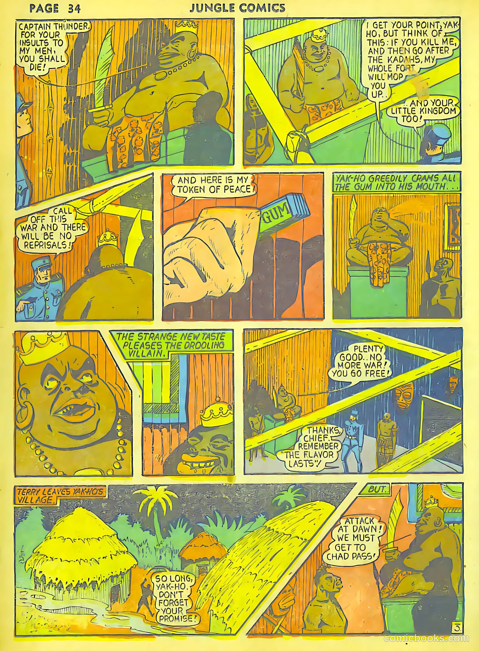 Jungle Comics #8 (1940) — page 36 of 68