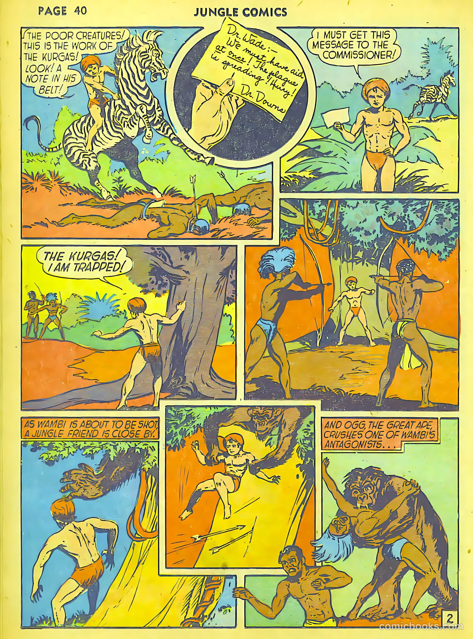 Jungle Comics #8 (1940) — page 42 of 68
