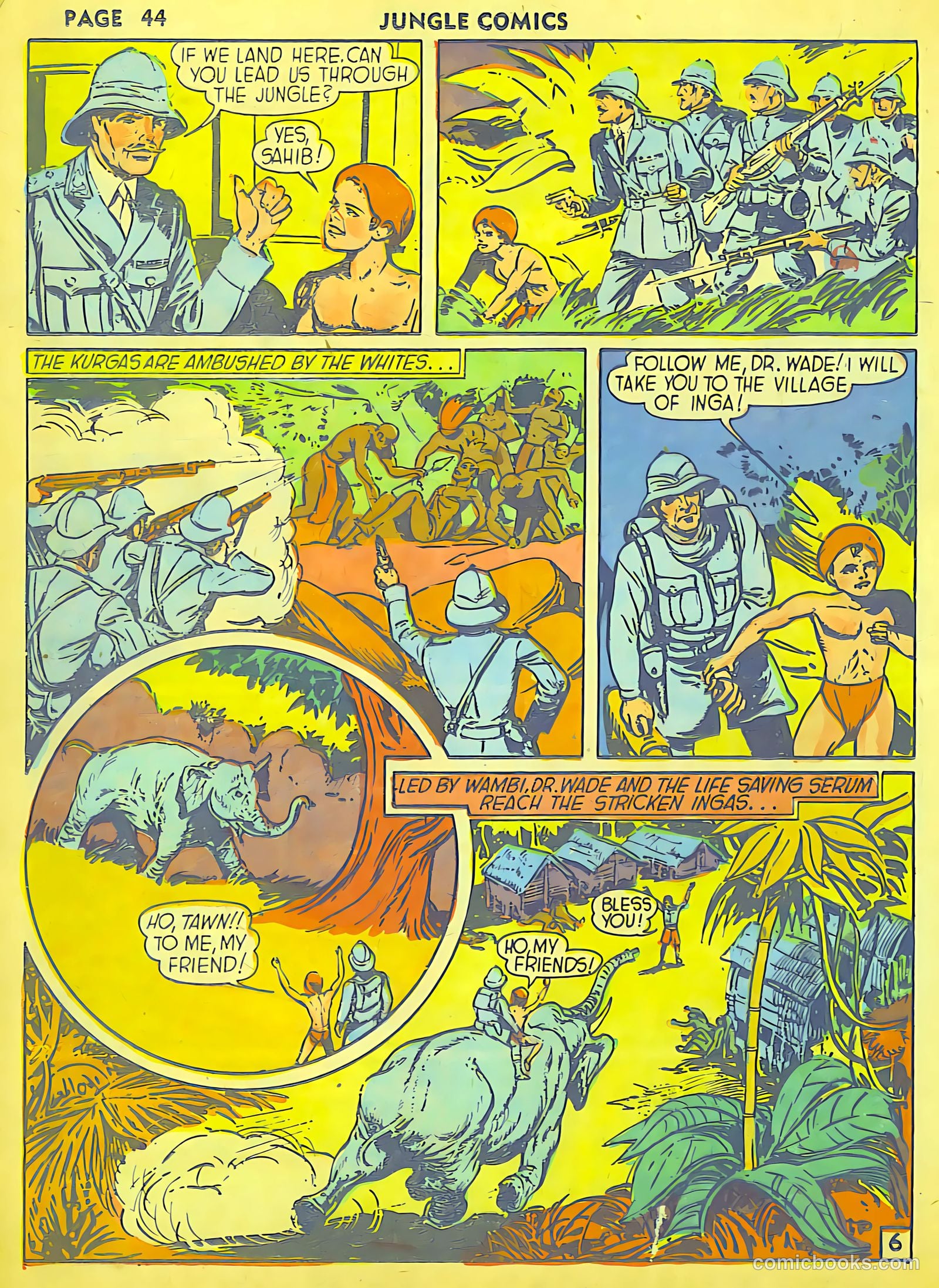 Jungle Comics #8 (1940) — page 46 of 68