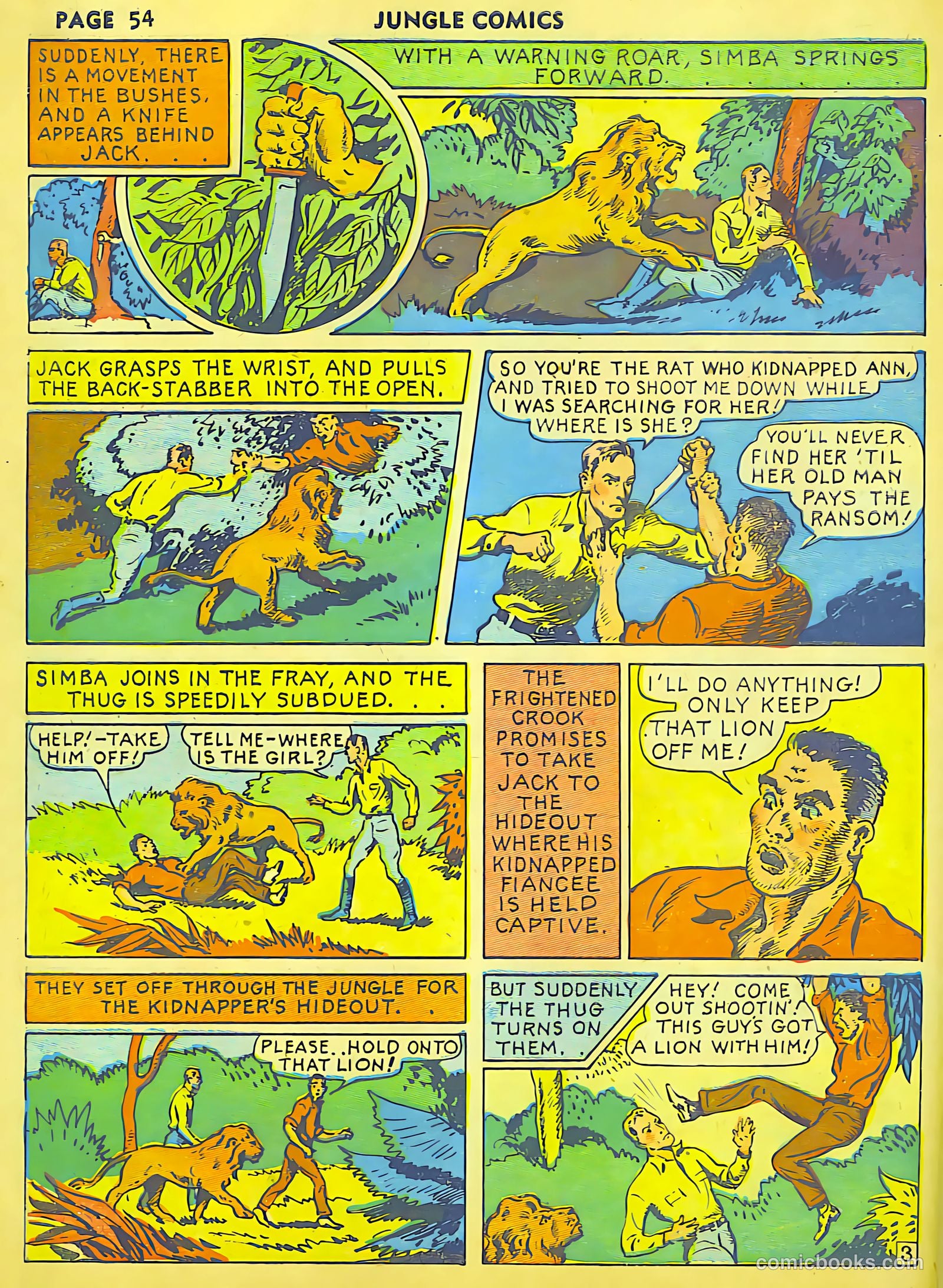 Jungle Comics #8 (1940) — page 56 of 68