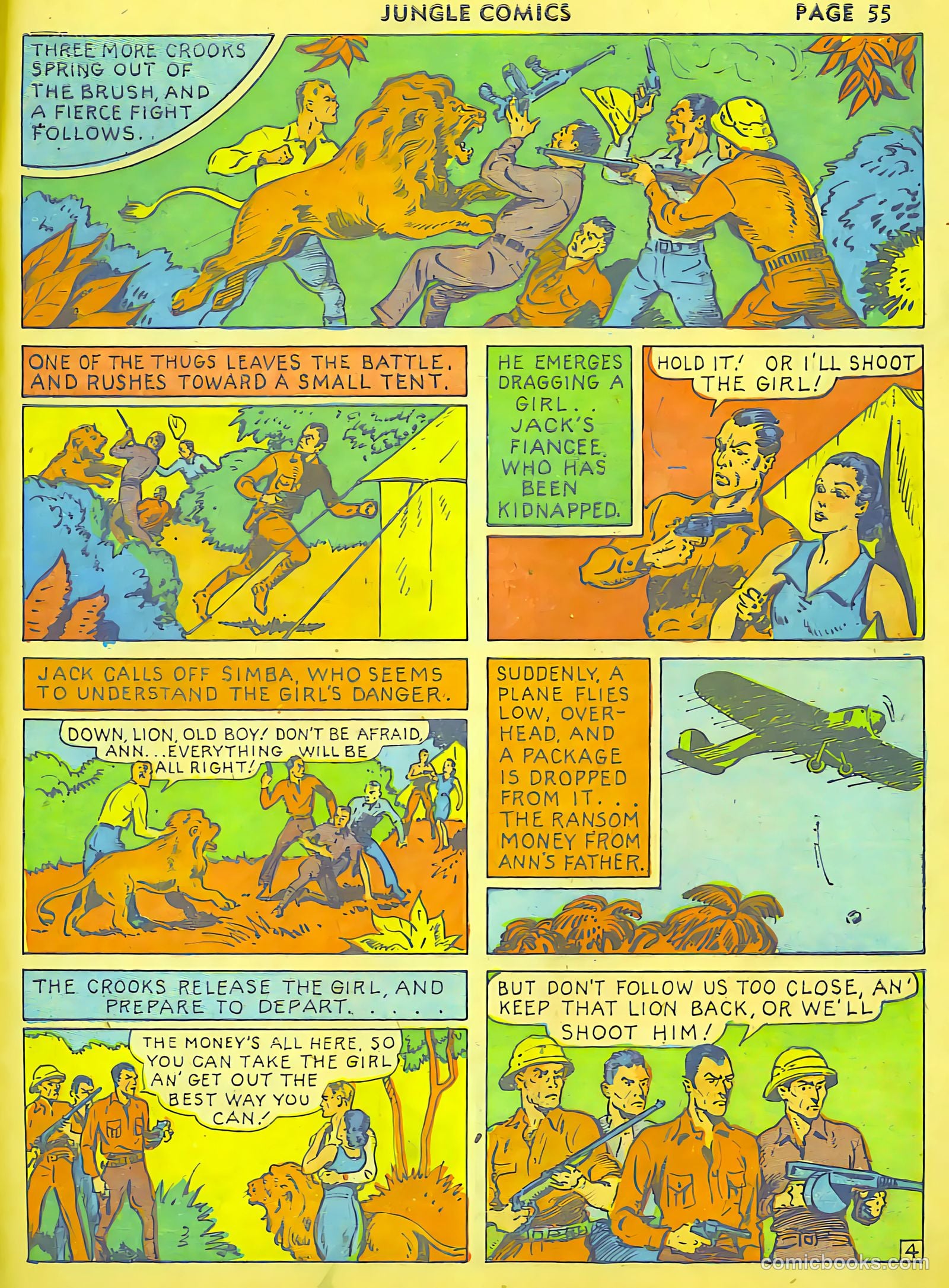 Jungle Comics #8 (1940) — page 57 of 68