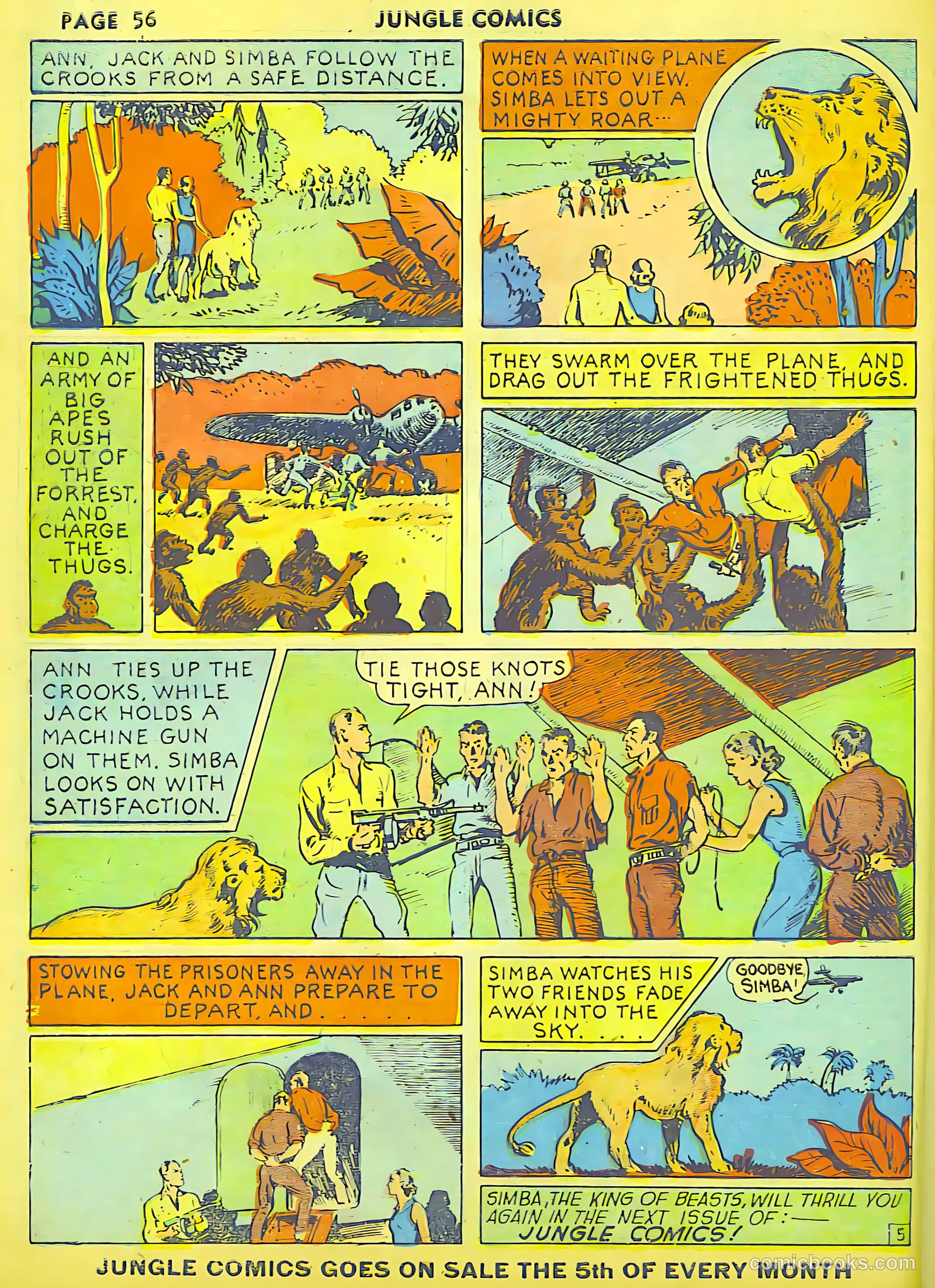 Jungle Comics #8 (1940) — page 58 of 68