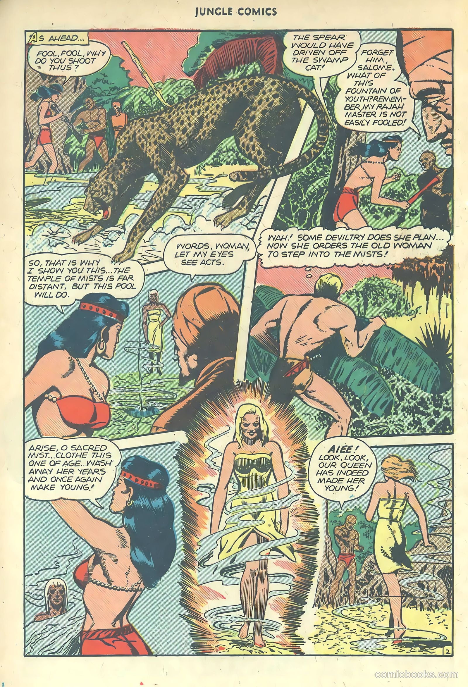 Jungle Comics #80 (1946) — page 4 of 53