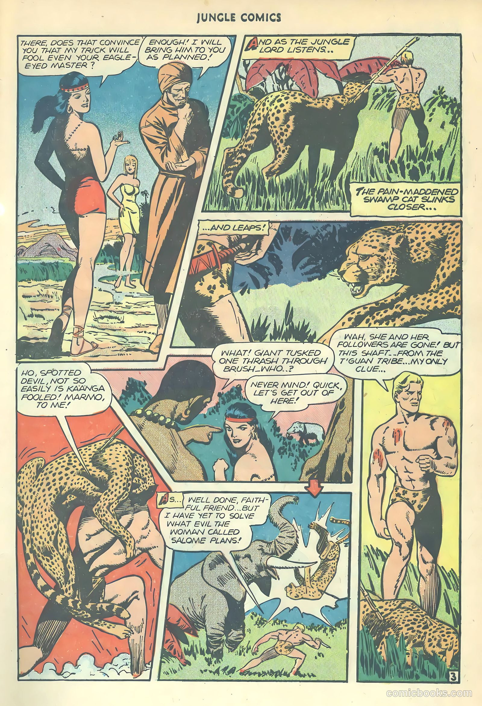 Jungle Comics #80 (1946) — page 5 of 53