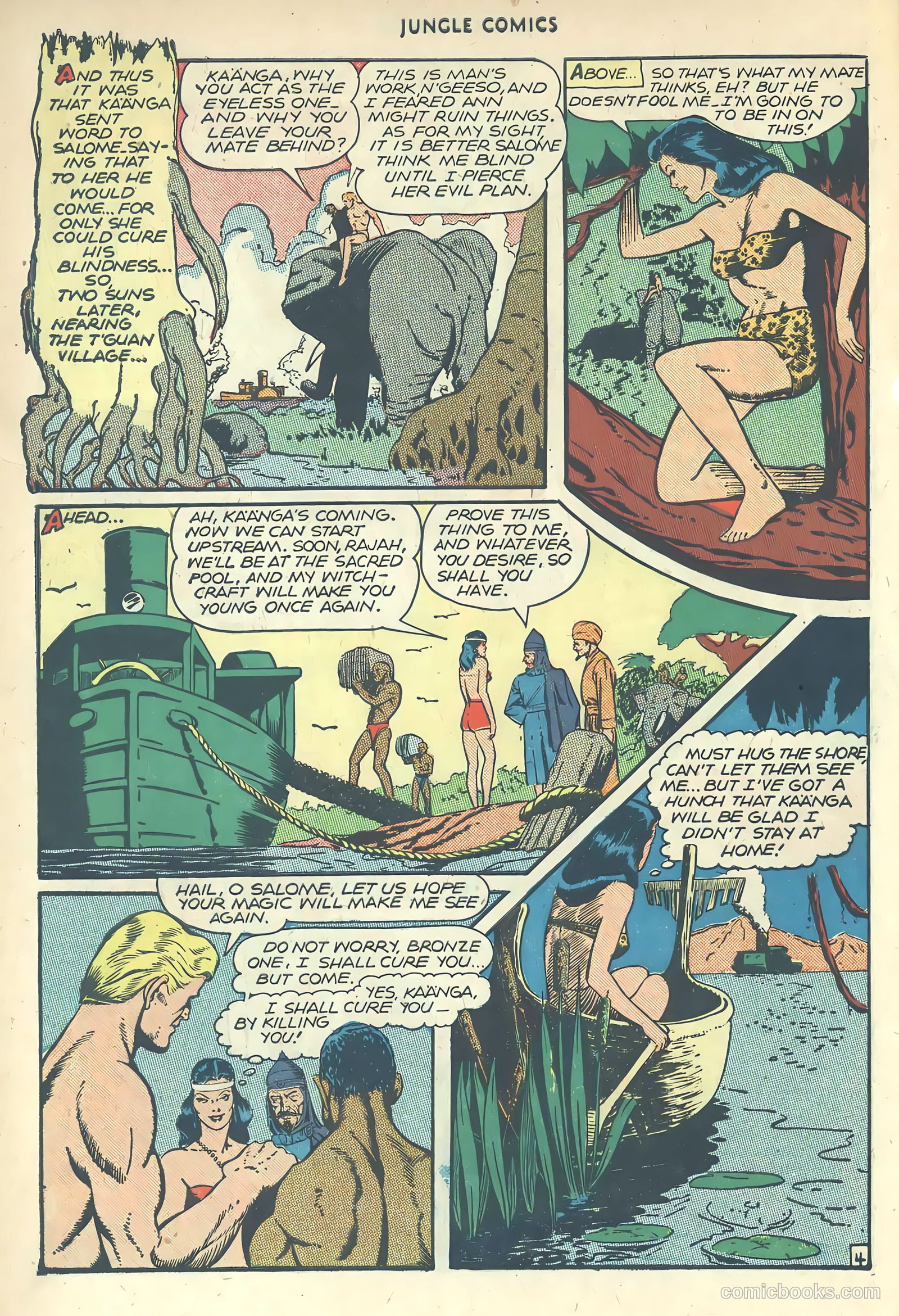 Jungle Comics #80 (1946) — page 6 of 53