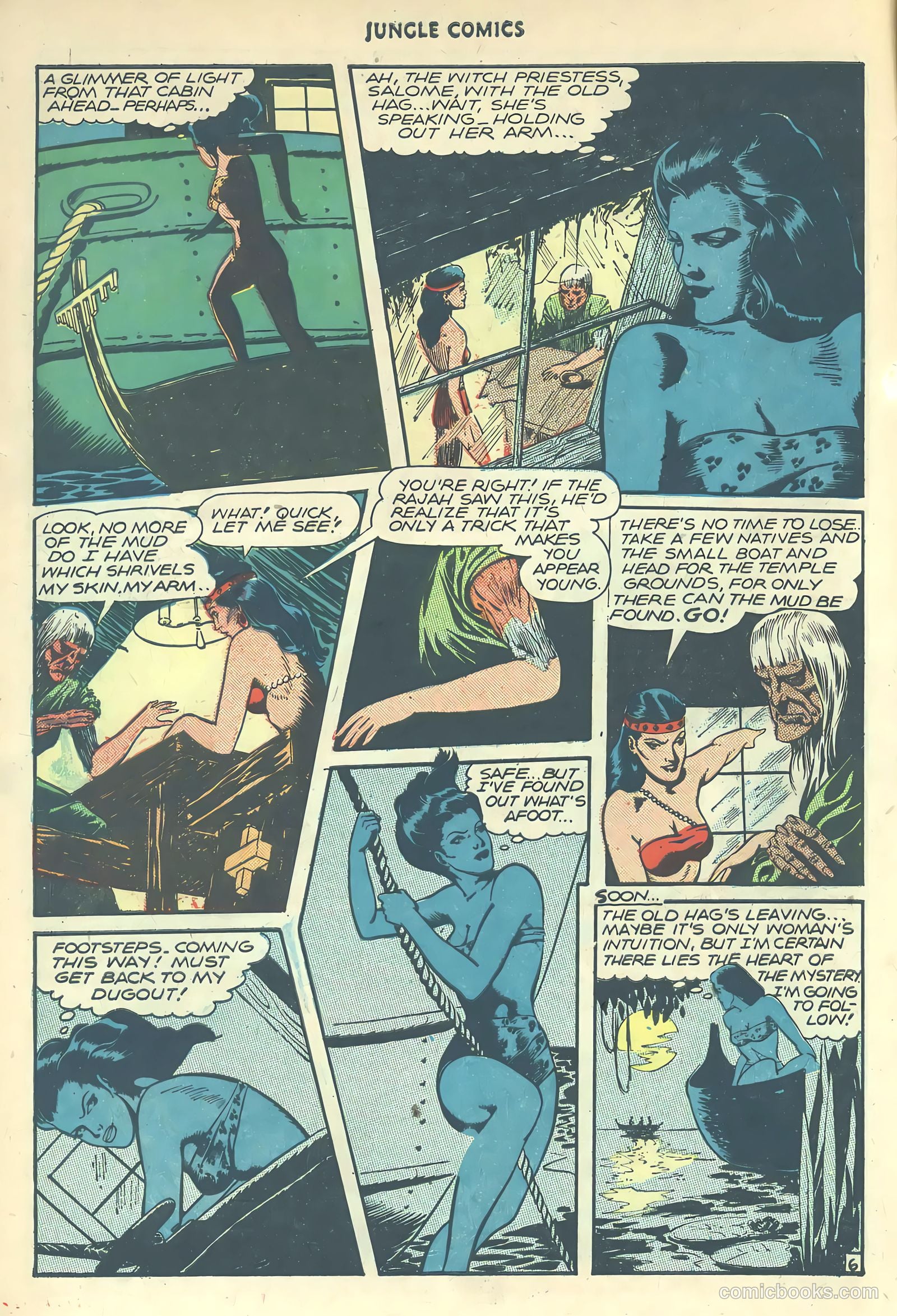 Jungle Comics #80 (1946) — page 8 of 53