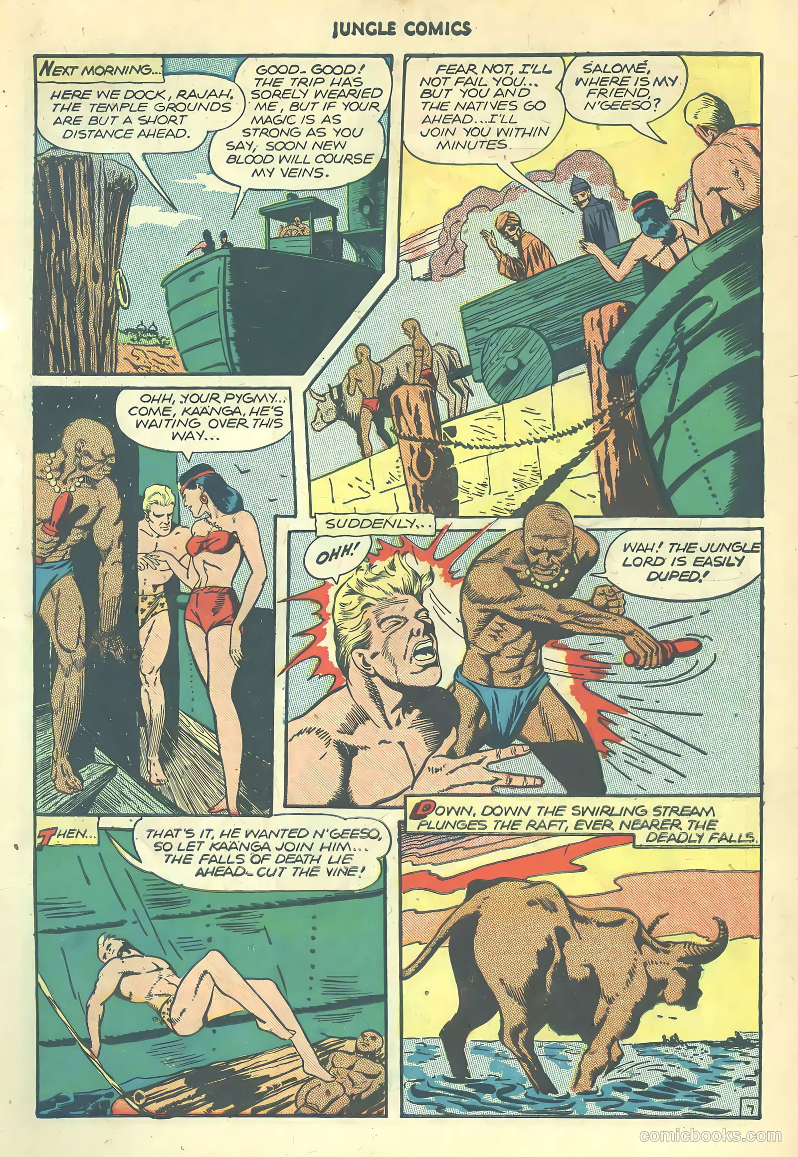 Jungle Comics #80 (1946) — page 9 of 53