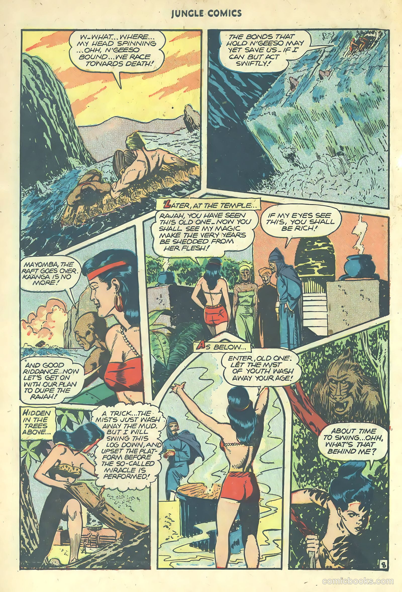 Jungle Comics #80 (1946) — page 10 of 53