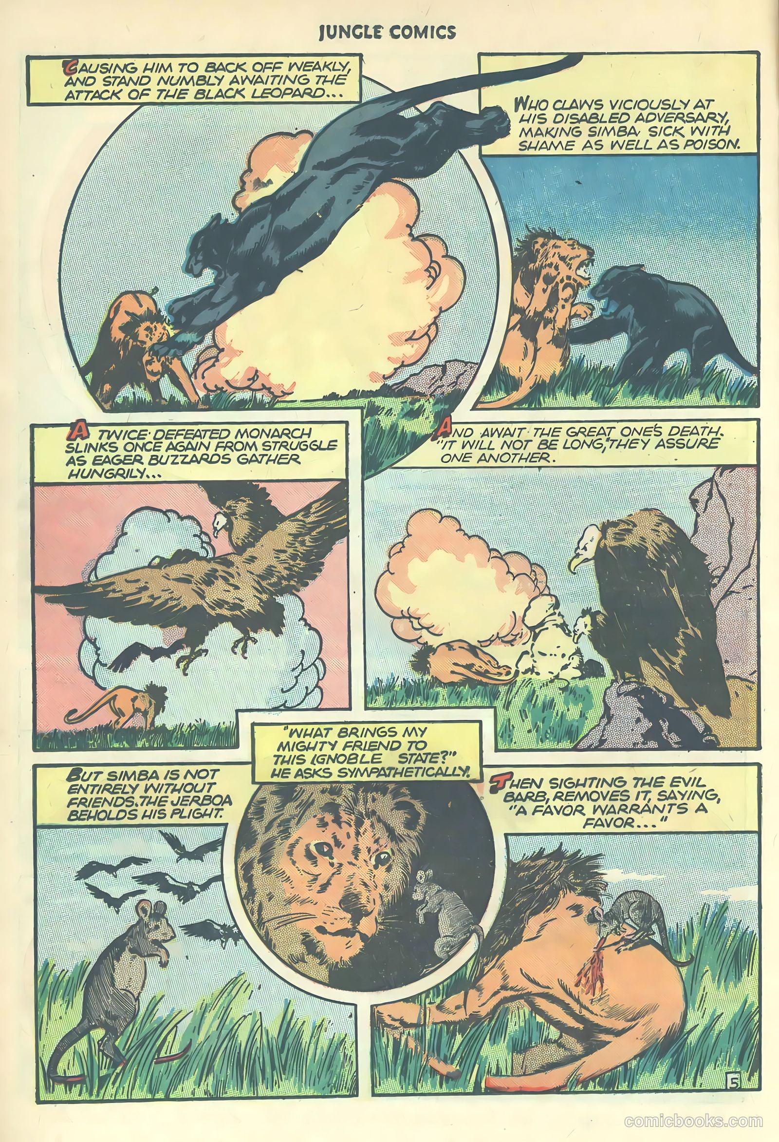 Jungle Comics #80 (1946) — page 18 of 53