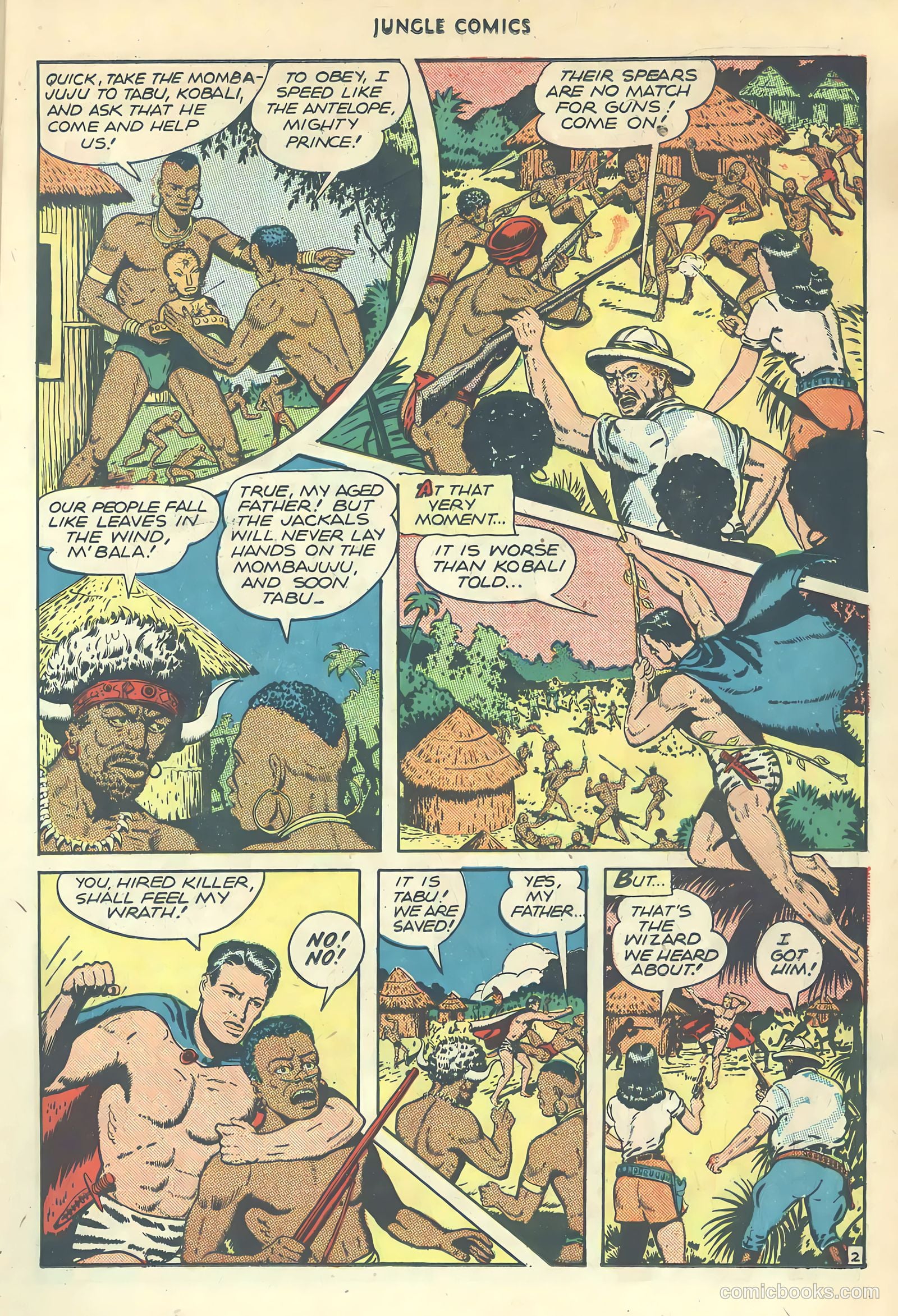 Jungle Comics #80 (1946) — page 21 of 53