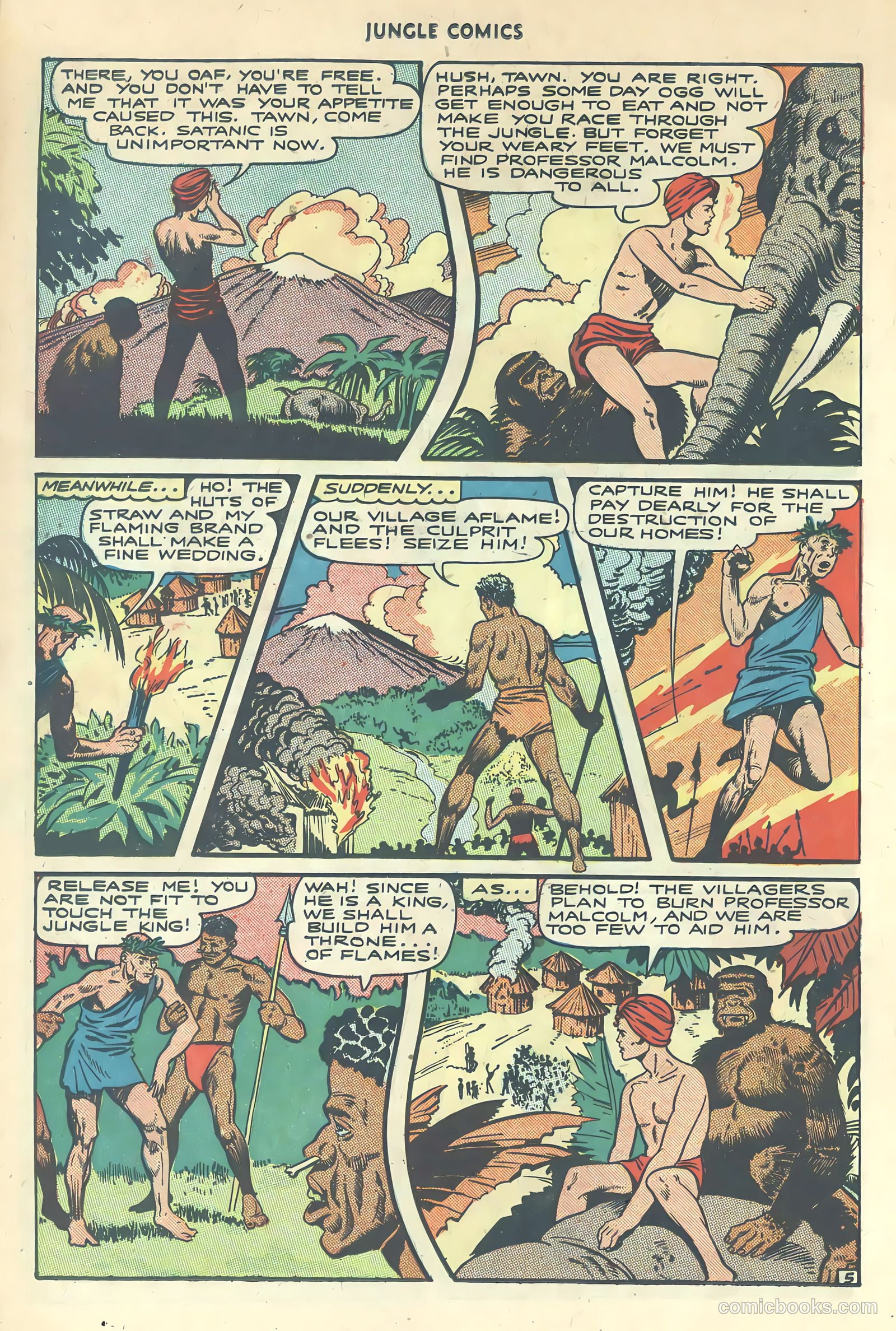 Jungle Comics #80 (1946) — page 32 of 53