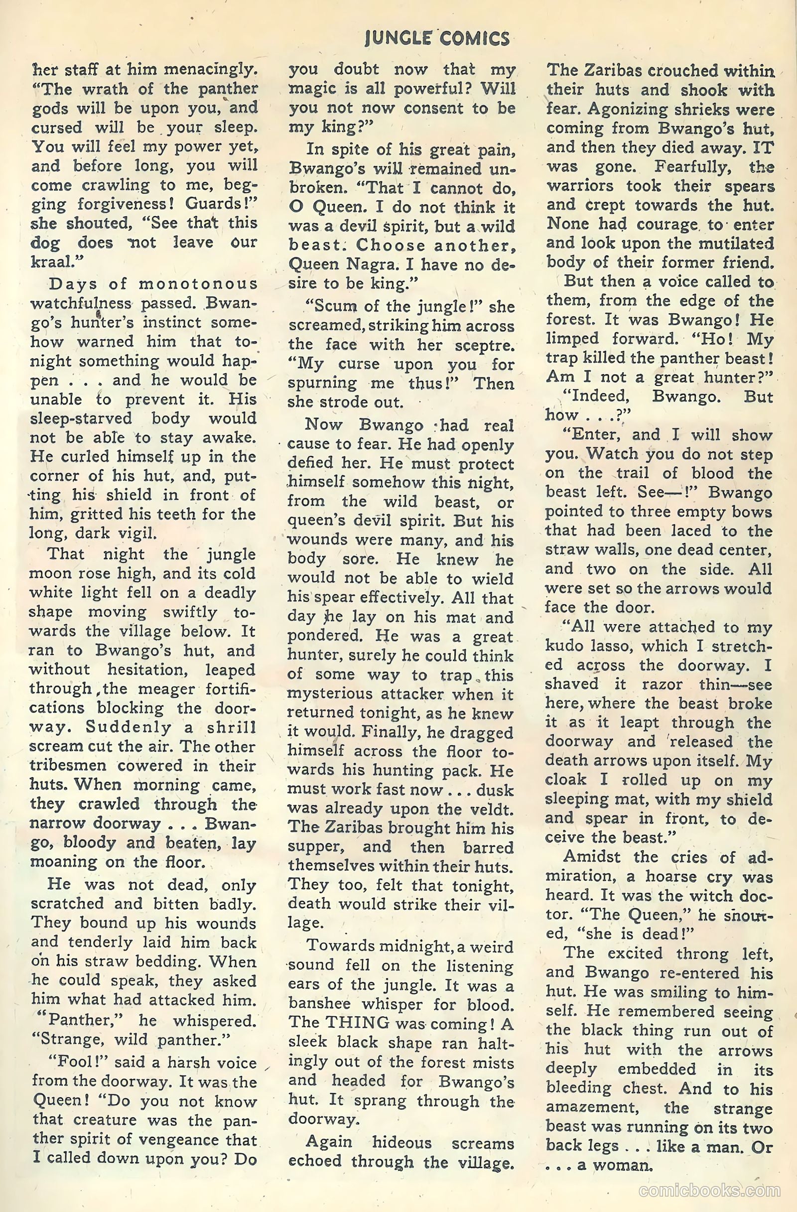 Jungle Comics #80 (1946) — page 35 of 53