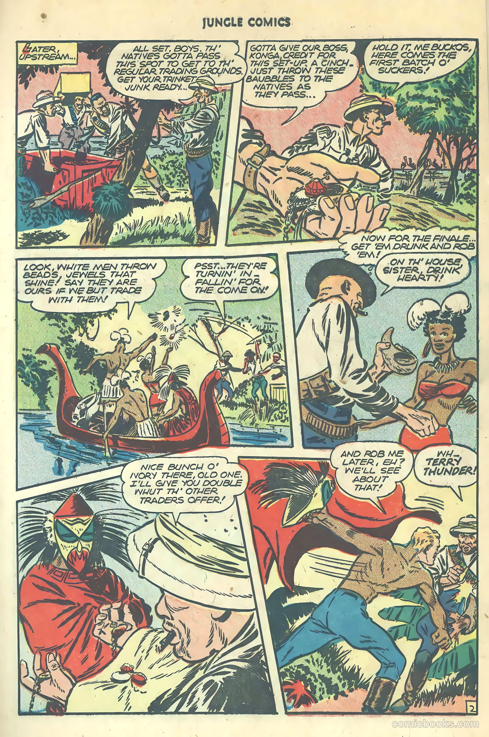 Jungle Comics #80 (1946) — page 37 of 53