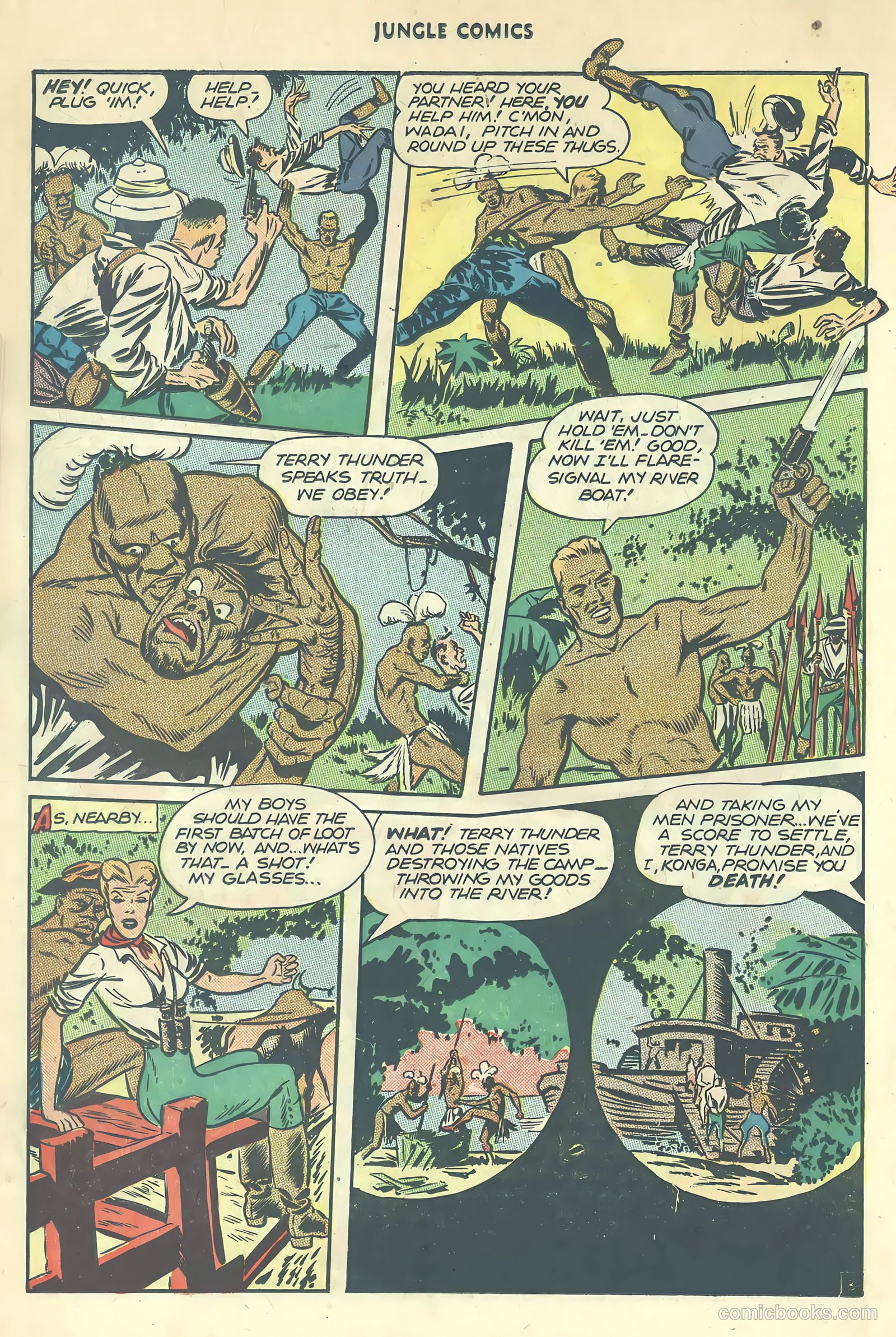 Jungle Comics #80 (1946) — page 38 of 53