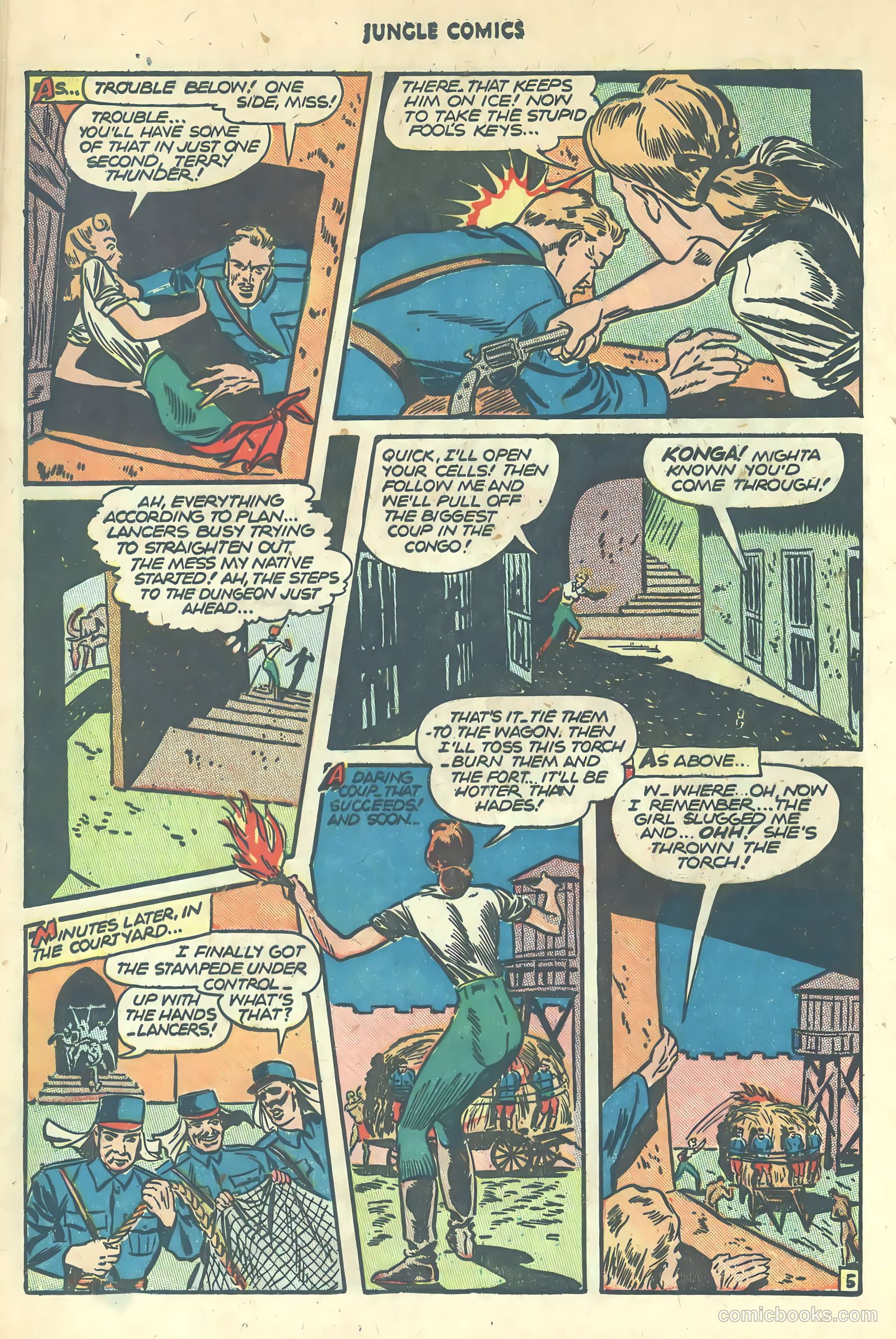 Jungle Comics #80 (1946) — page 40 of 53