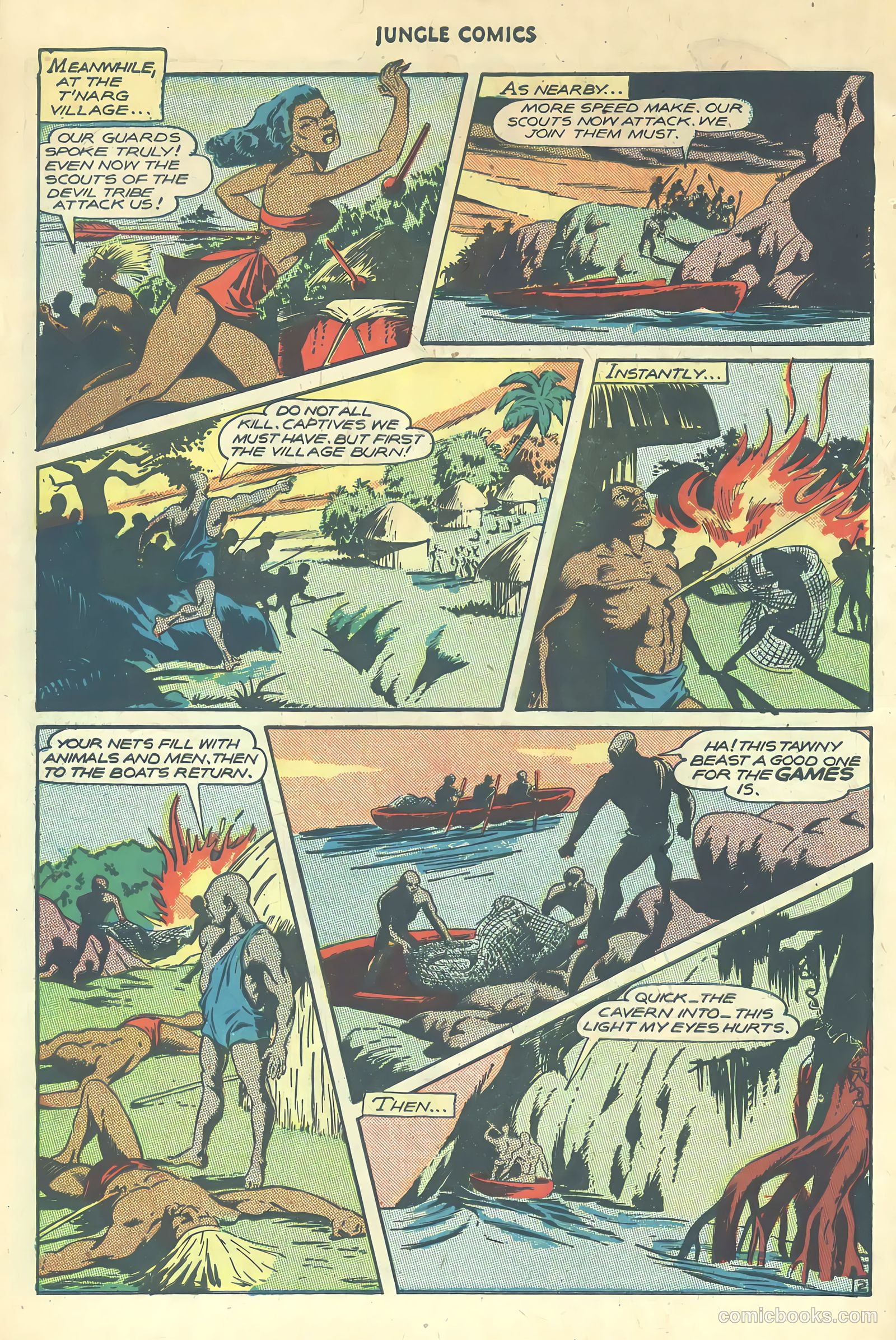 Jungle Comics #80 (1946) — page 44 of 53