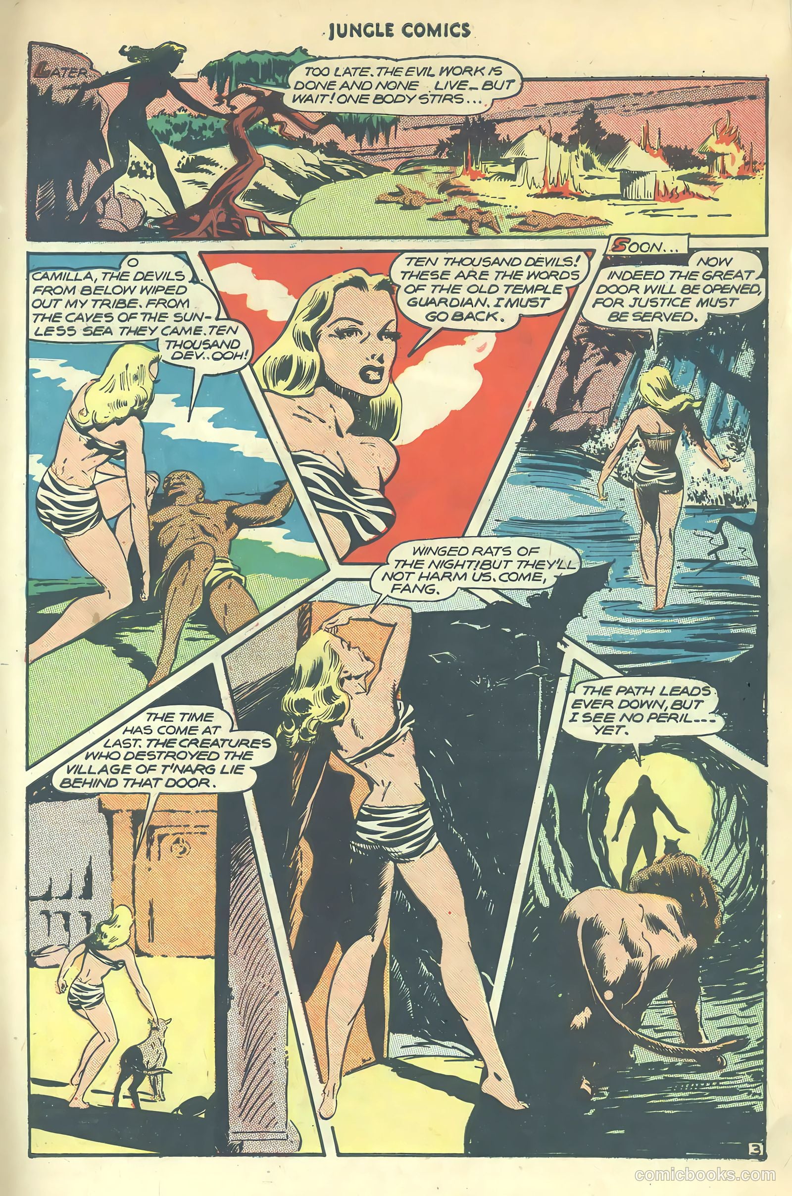 Jungle Comics #80 (1946) — page 45 of 53