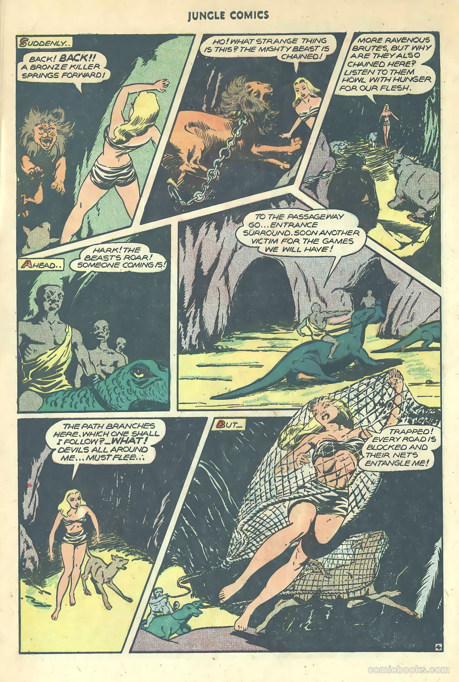 Jungle Comics #80 (1946) — page 46 of 53