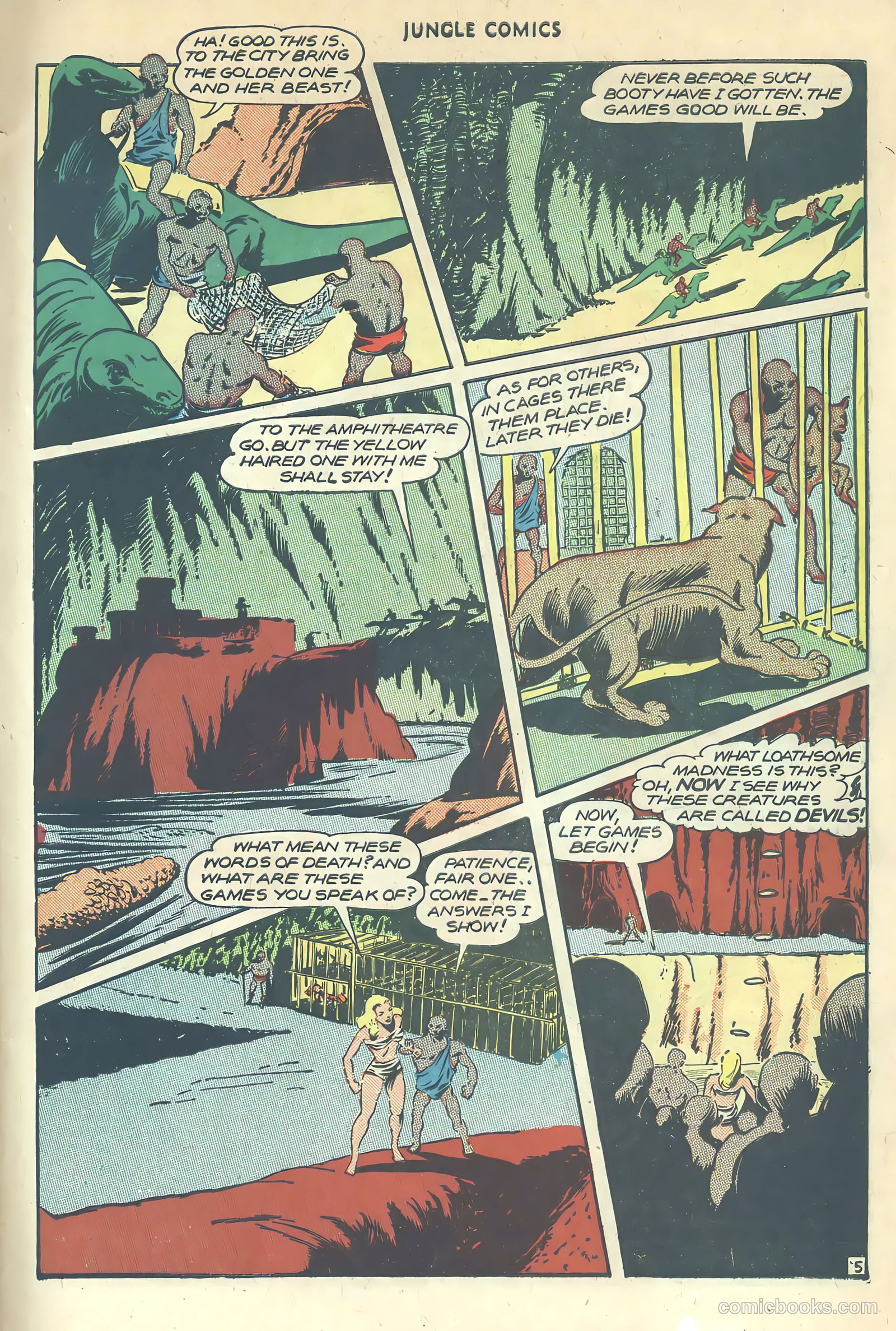 Jungle Comics #80 (1946) — page 47 of 53