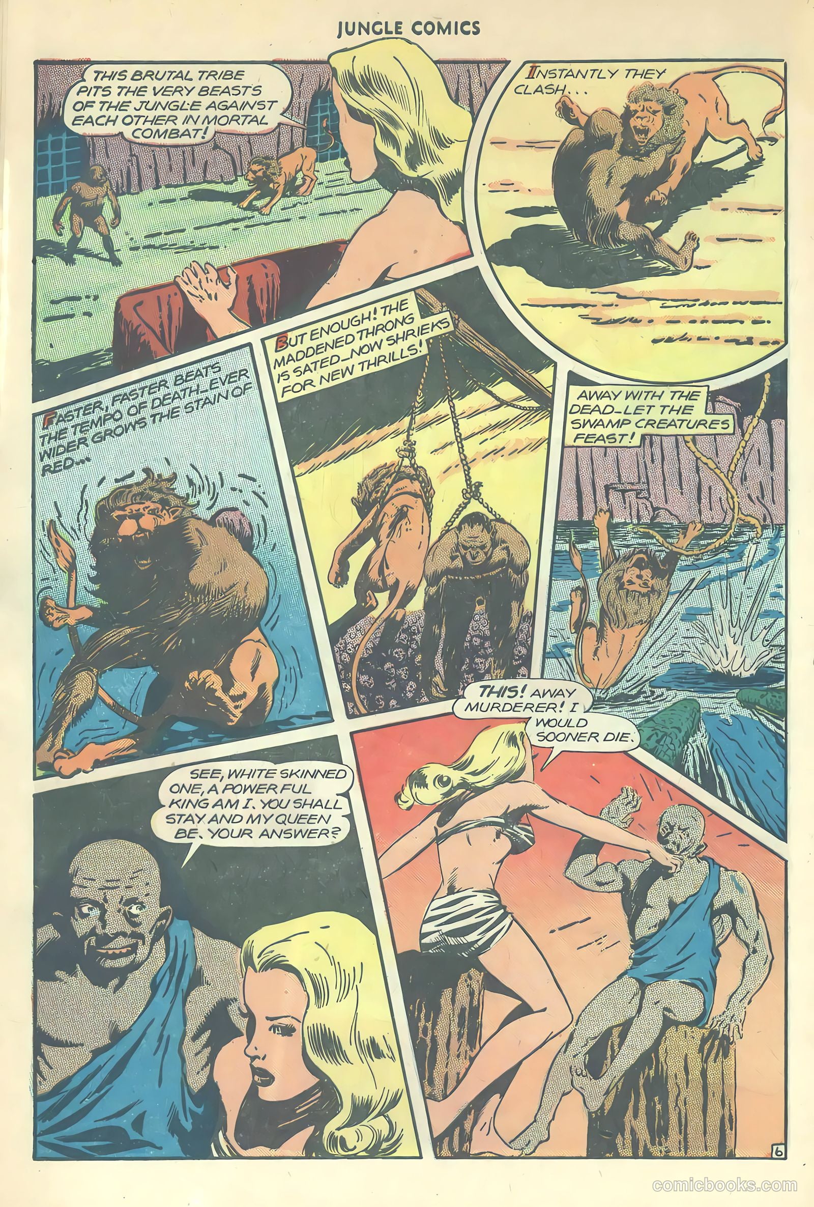 Jungle Comics #80 (1946) — page 48 of 53