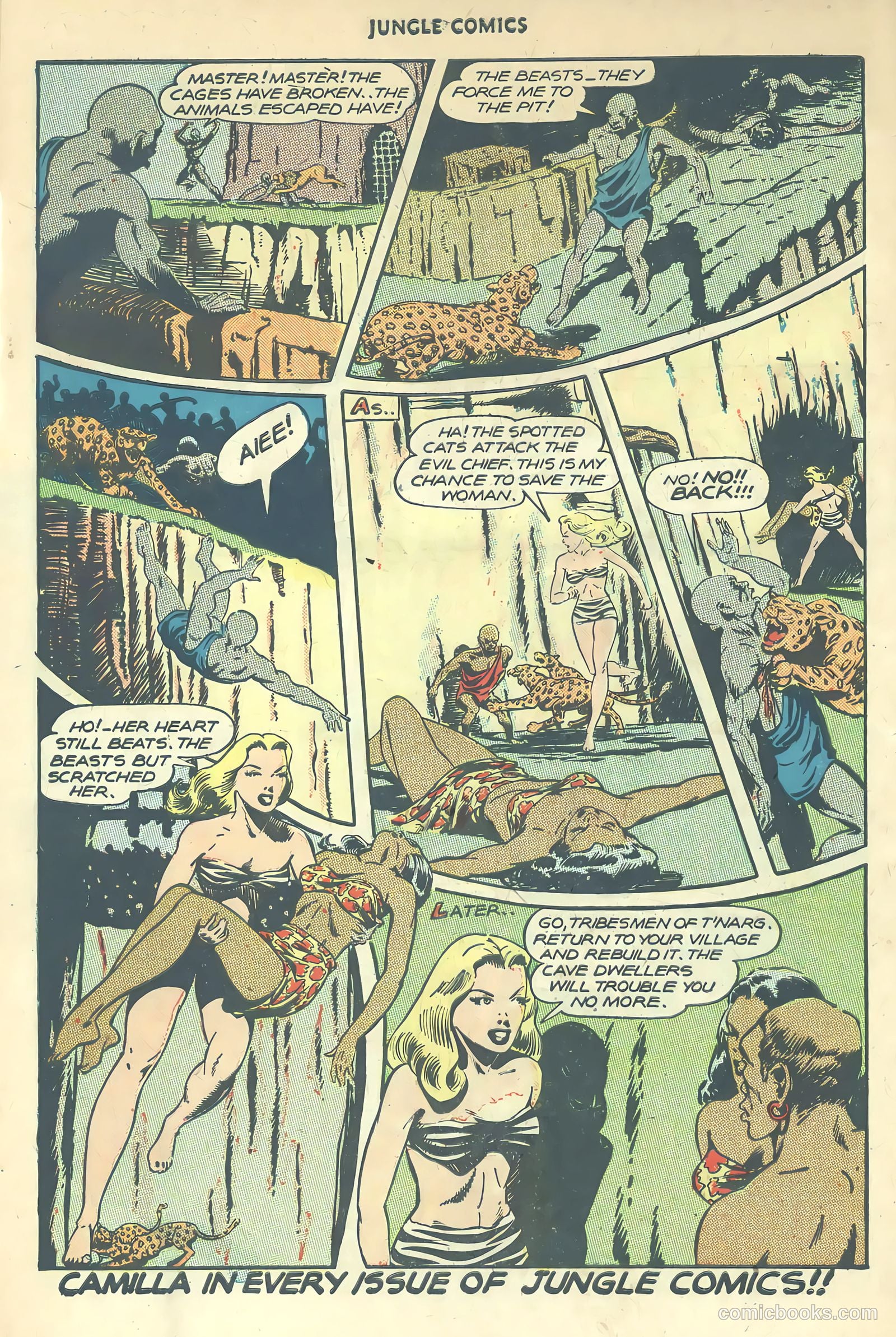 Jungle Comics #80 (1946) — page 50 of 53