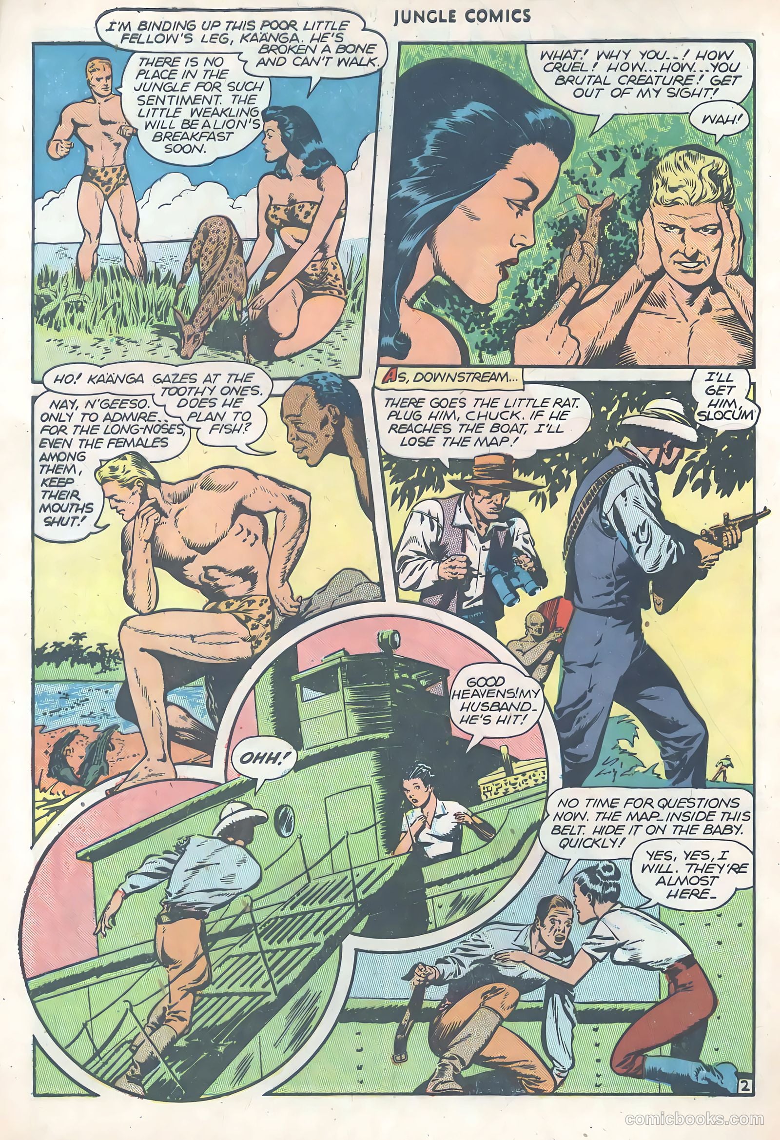 Jungle Comics #81 (1946) — page 4 of 53