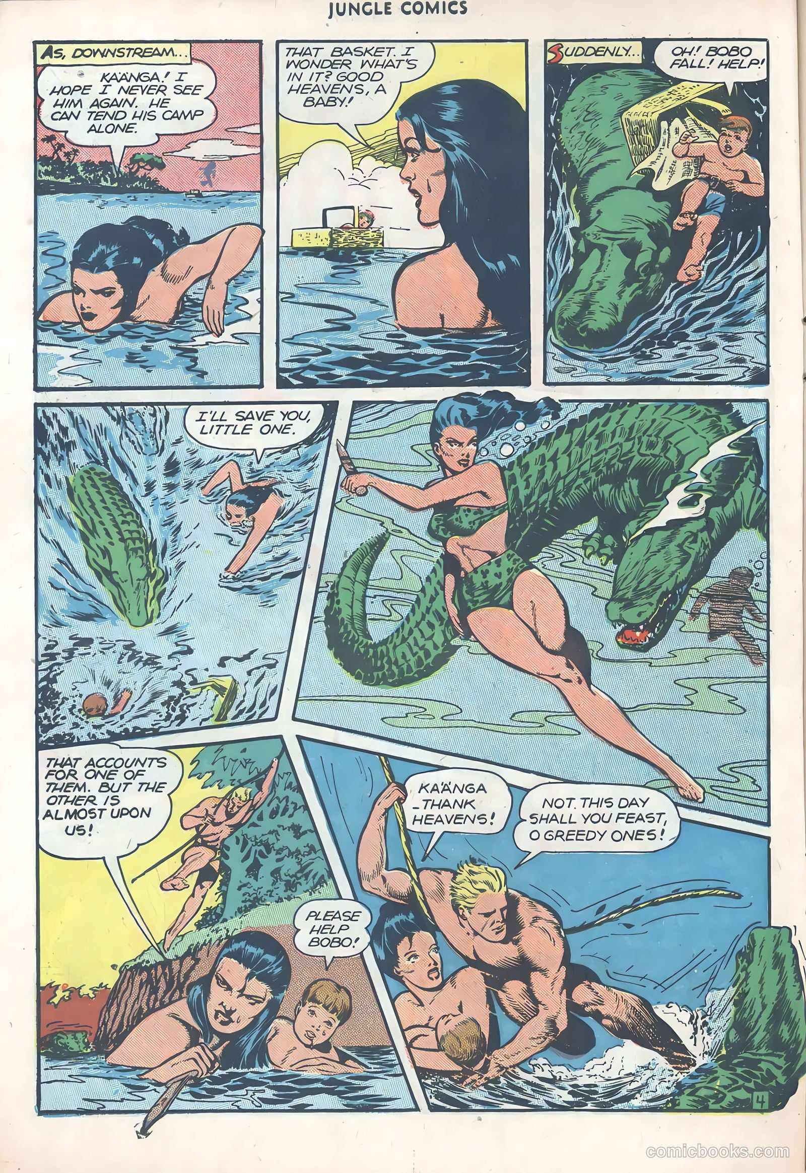 Jungle Comics #81 (1946) — page 6 of 53