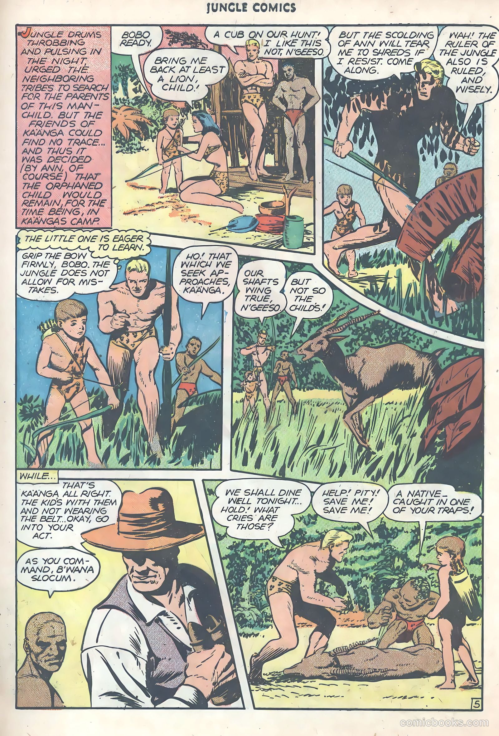 Jungle Comics #81 (1946) — page 7 of 53