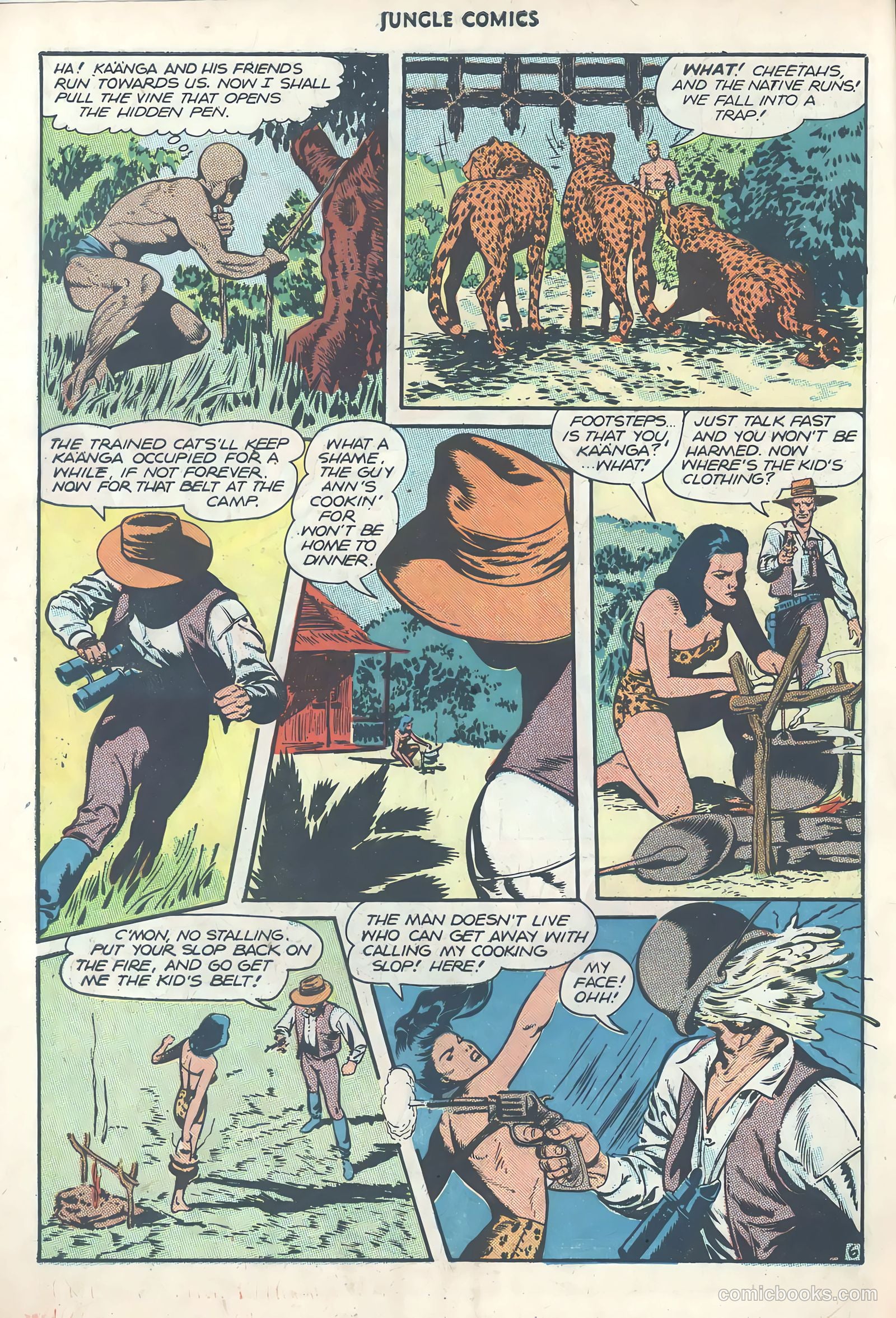Jungle Comics #81 (1946) — page 8 of 53